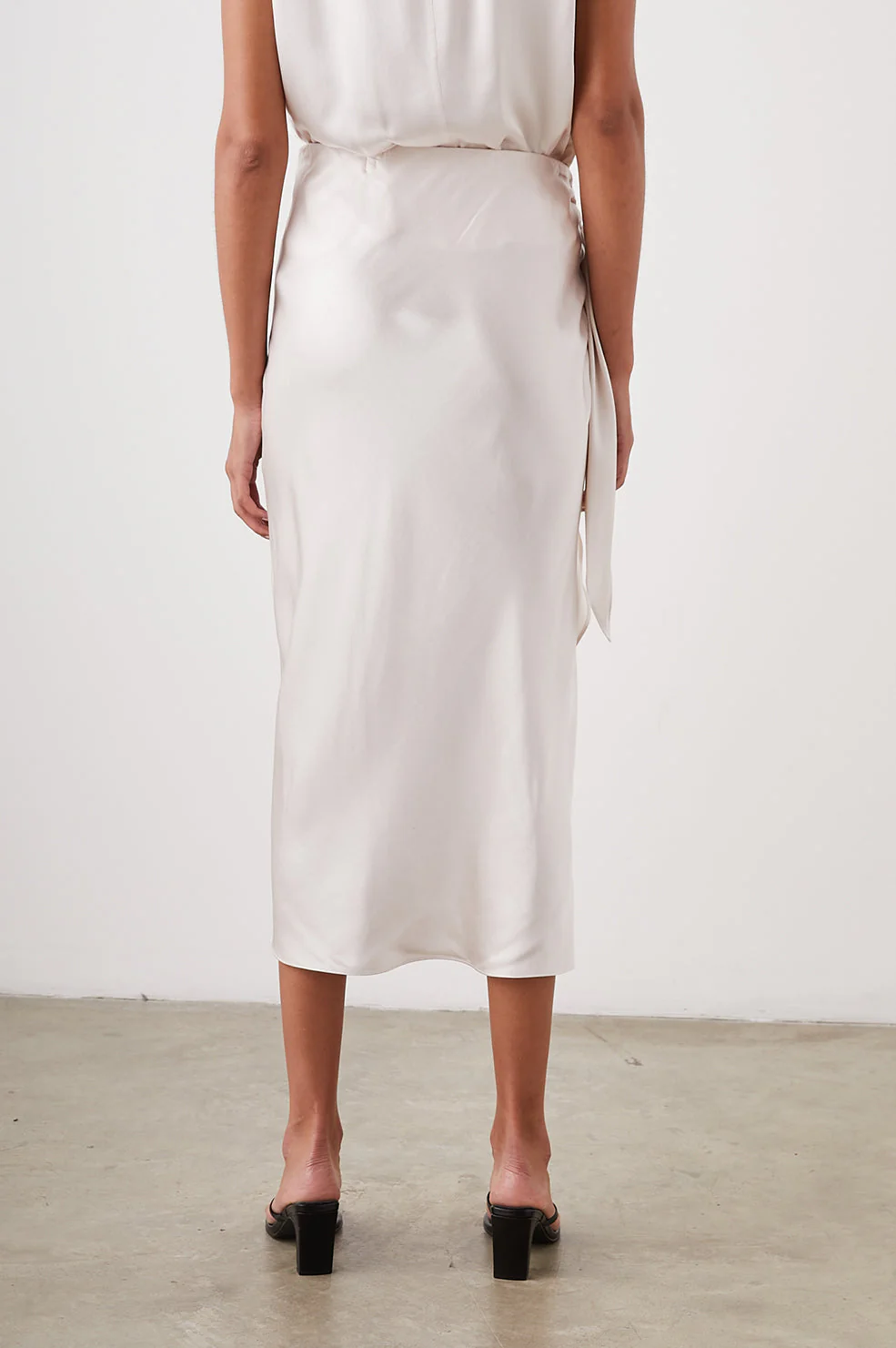 ADRIENNE SKIRT - IVORY - Image 5