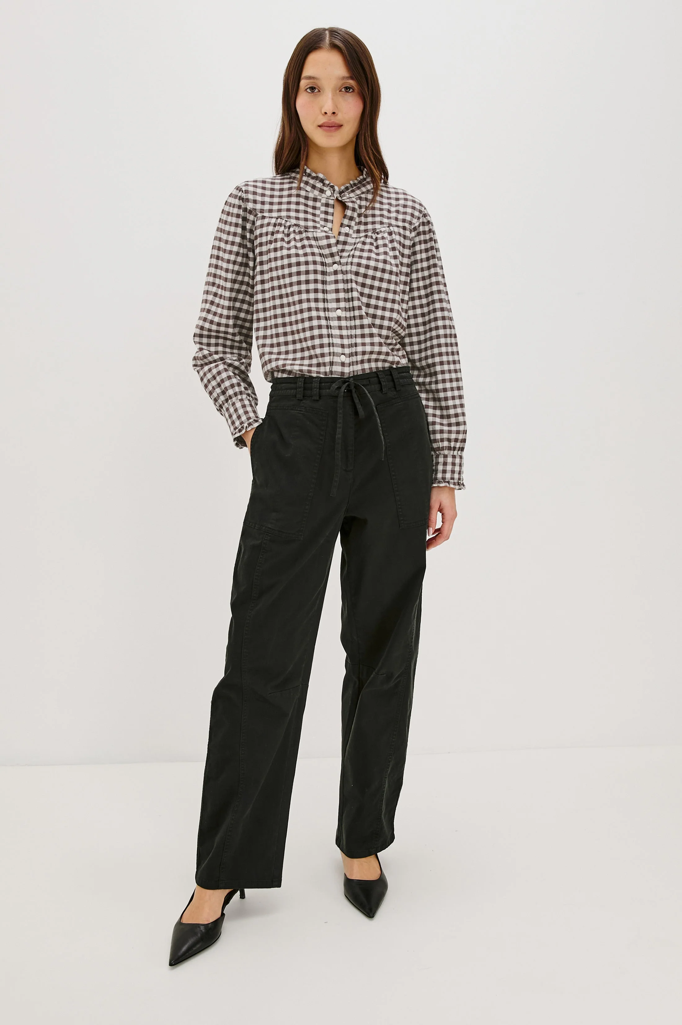 ALANNA SHIRT - CHOCOLATE CHIP - Image 4