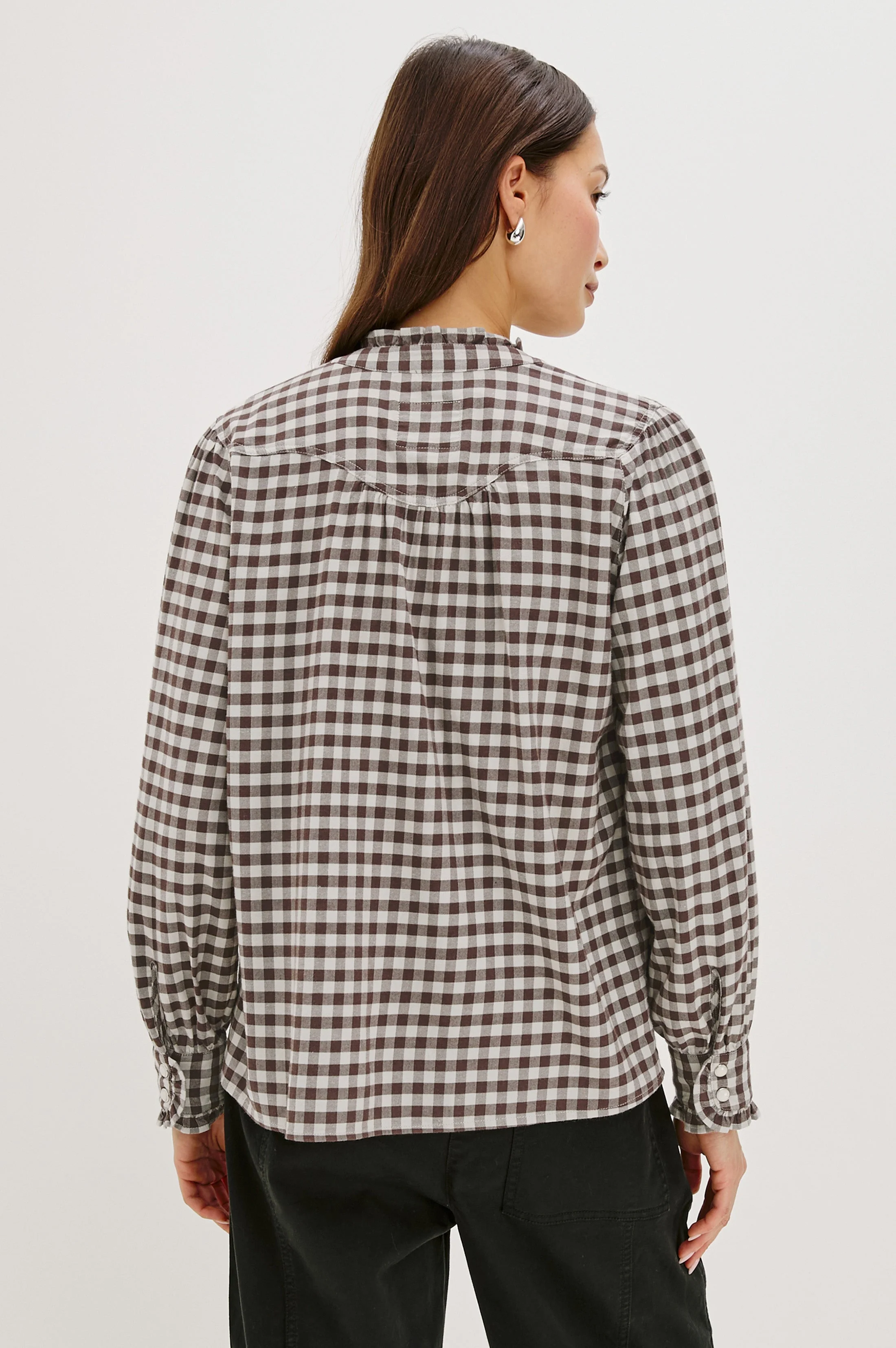 ALANNA SHIRT - CHOCOLATE CHIP - Image 5