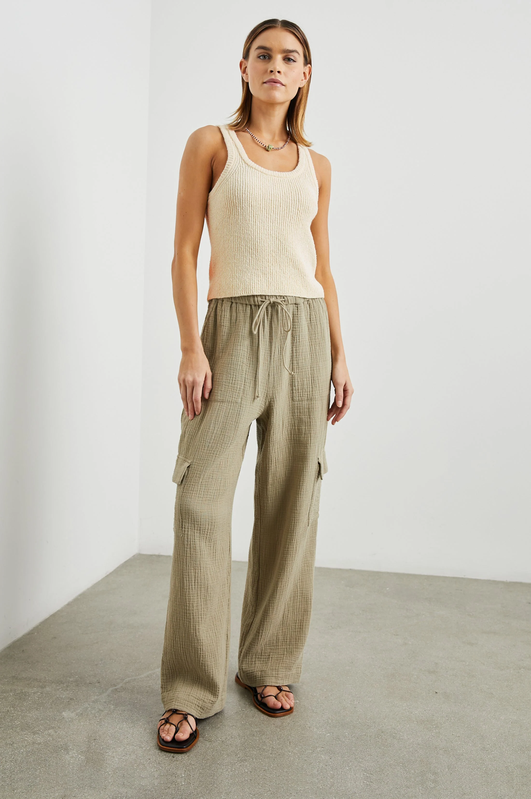 ALBIE TANK - IVORY - Image 3