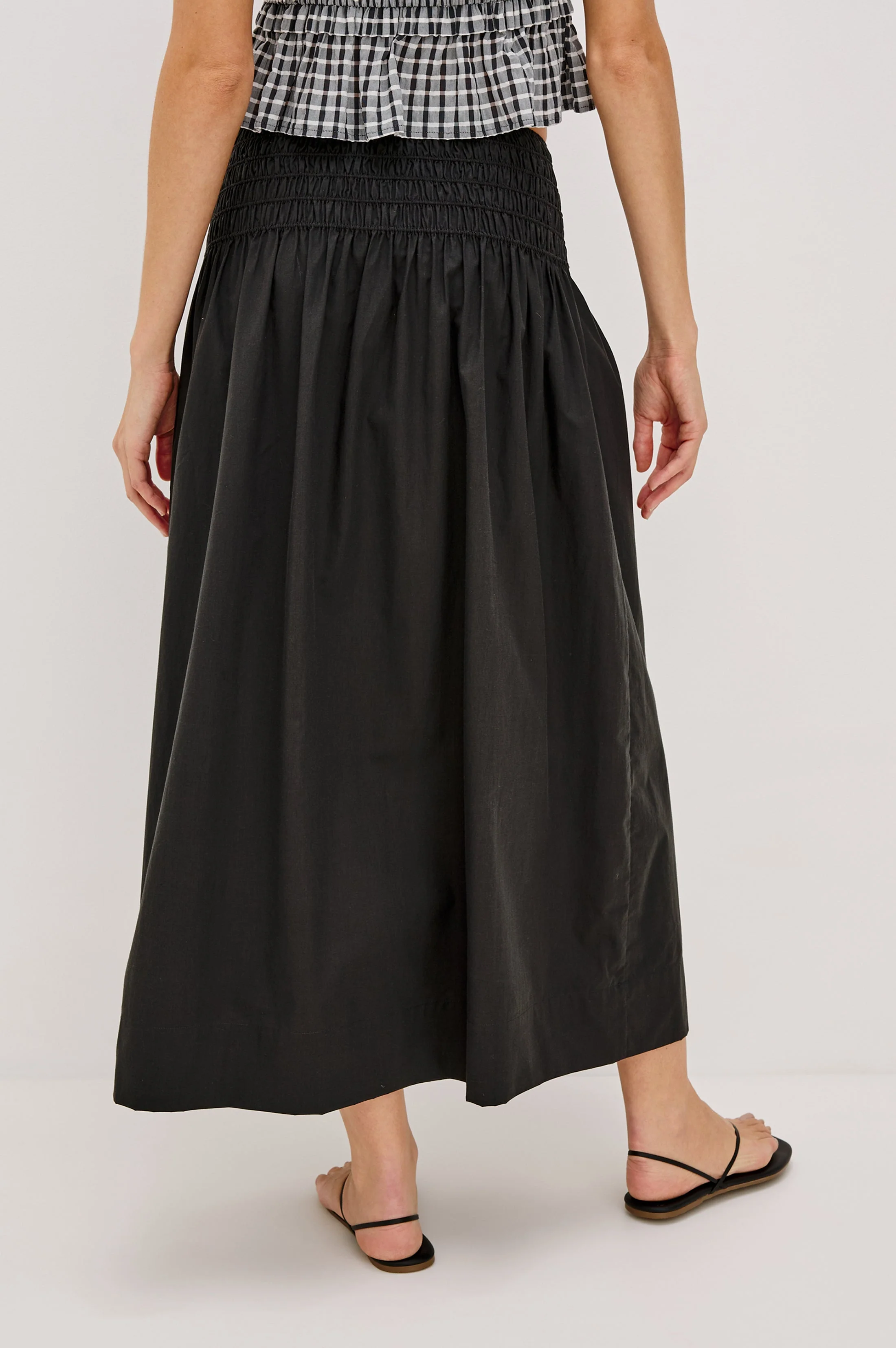 ALESSA SKIRT - BLACK - Image 4