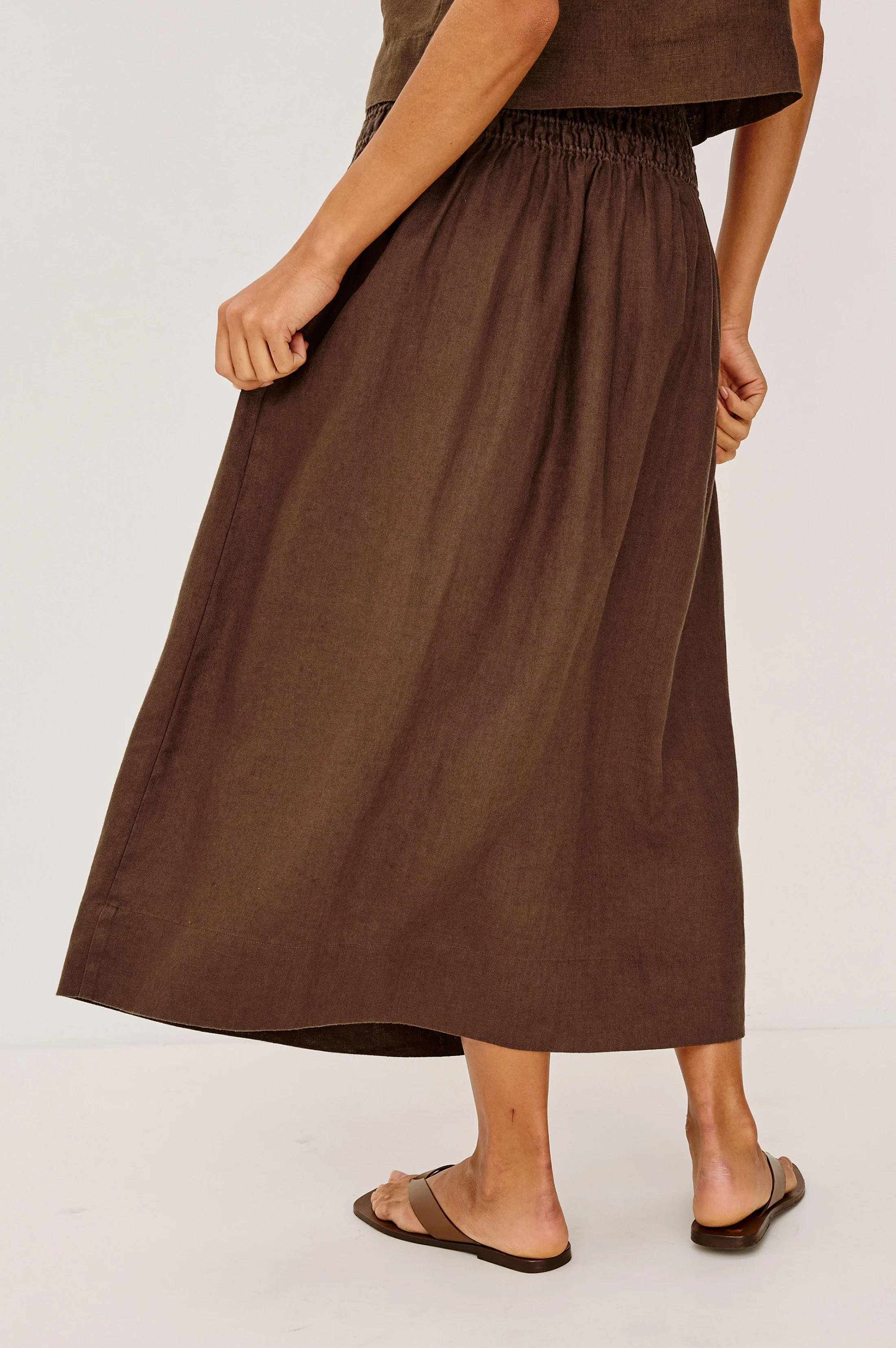 ALESSA SKIRT - ESPRESSO - Image 5