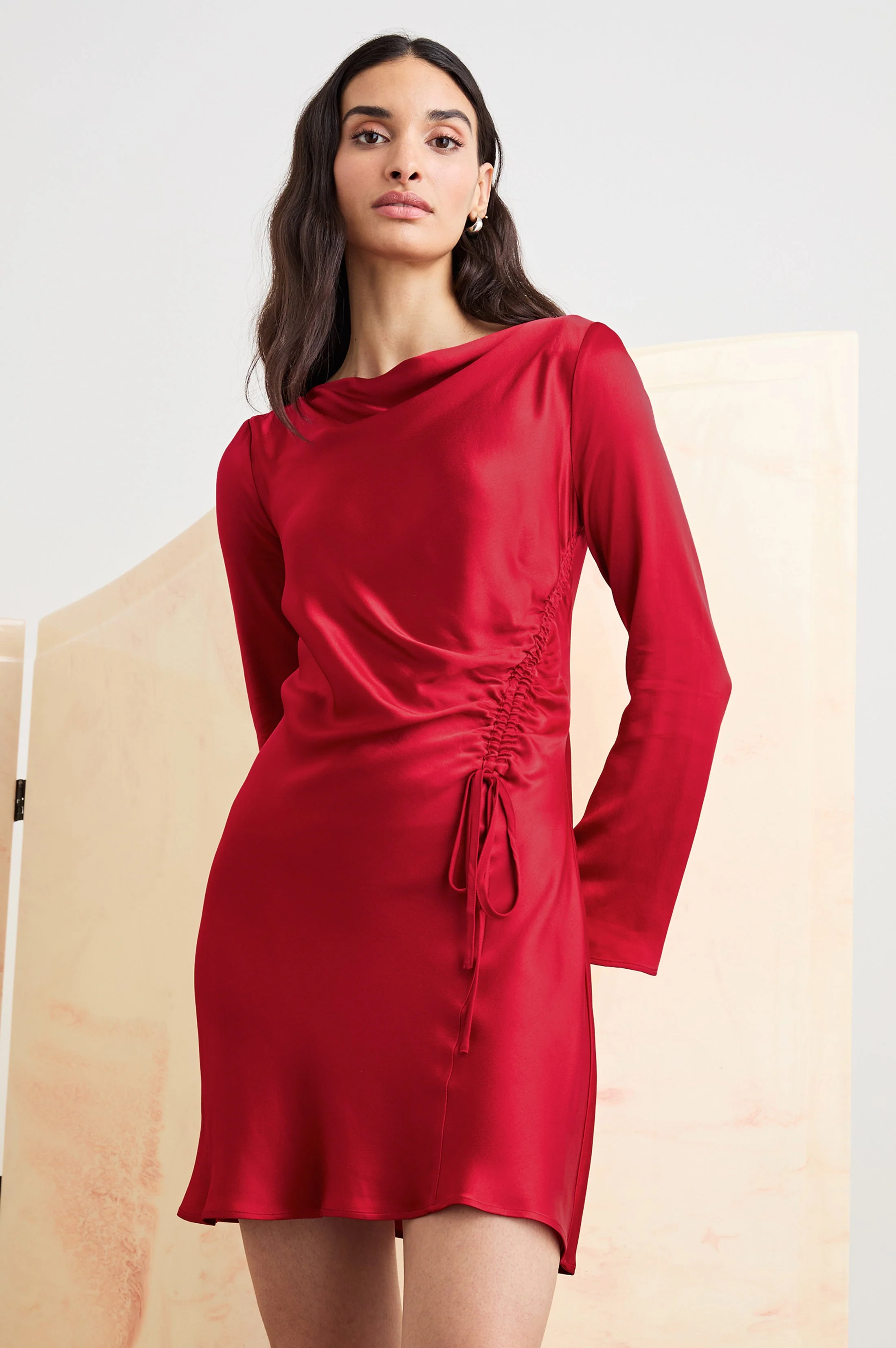 ALESSANDRA DRESS - SCARLET - Image 2