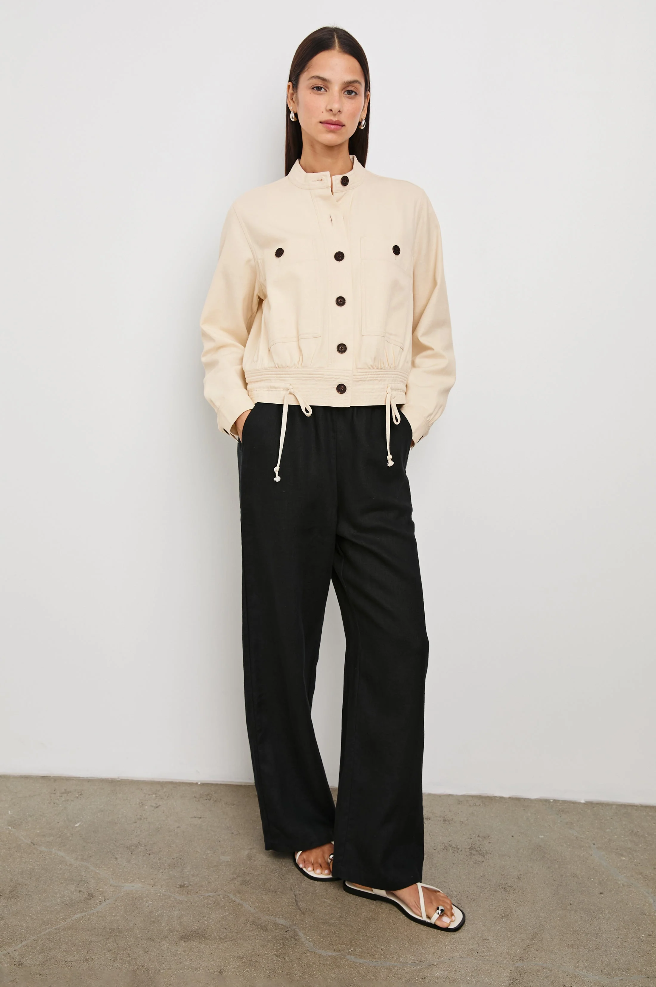 ALMA JACKET - ECRU - Image 3