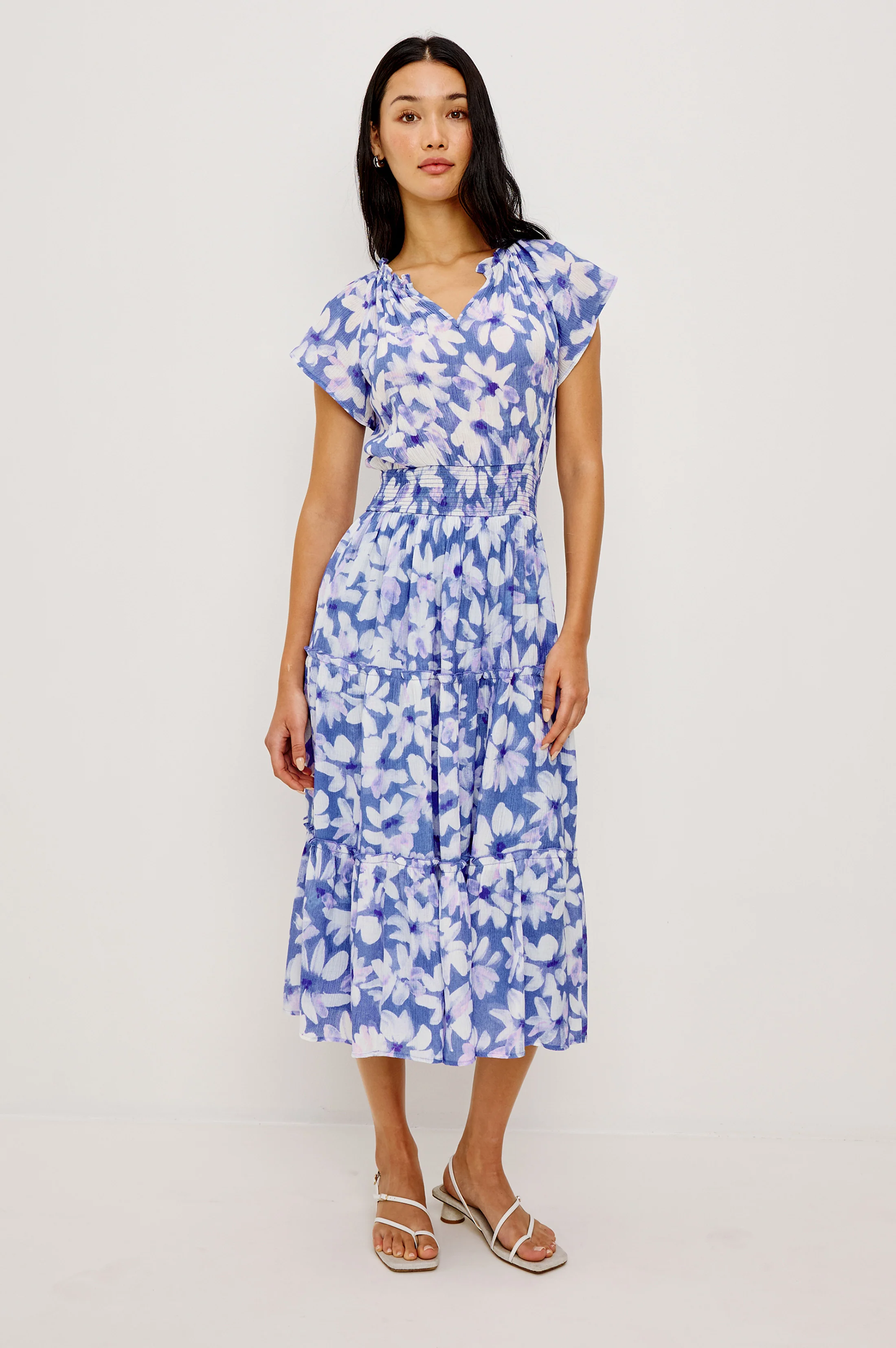 AMELLIA DRESS - BLUE AMARANTH - Image 4