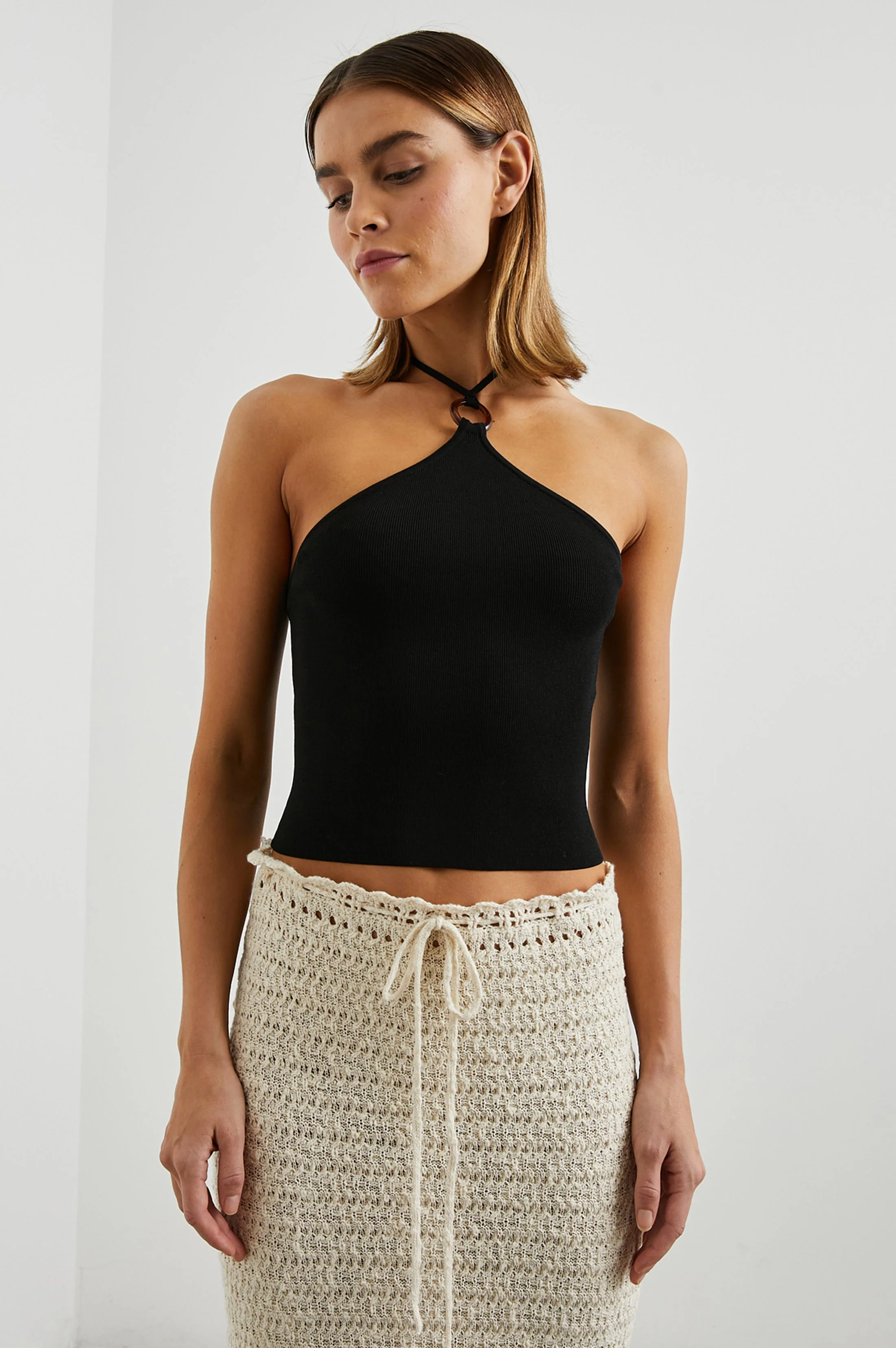 AMORA TOP - BLACK - Image 3