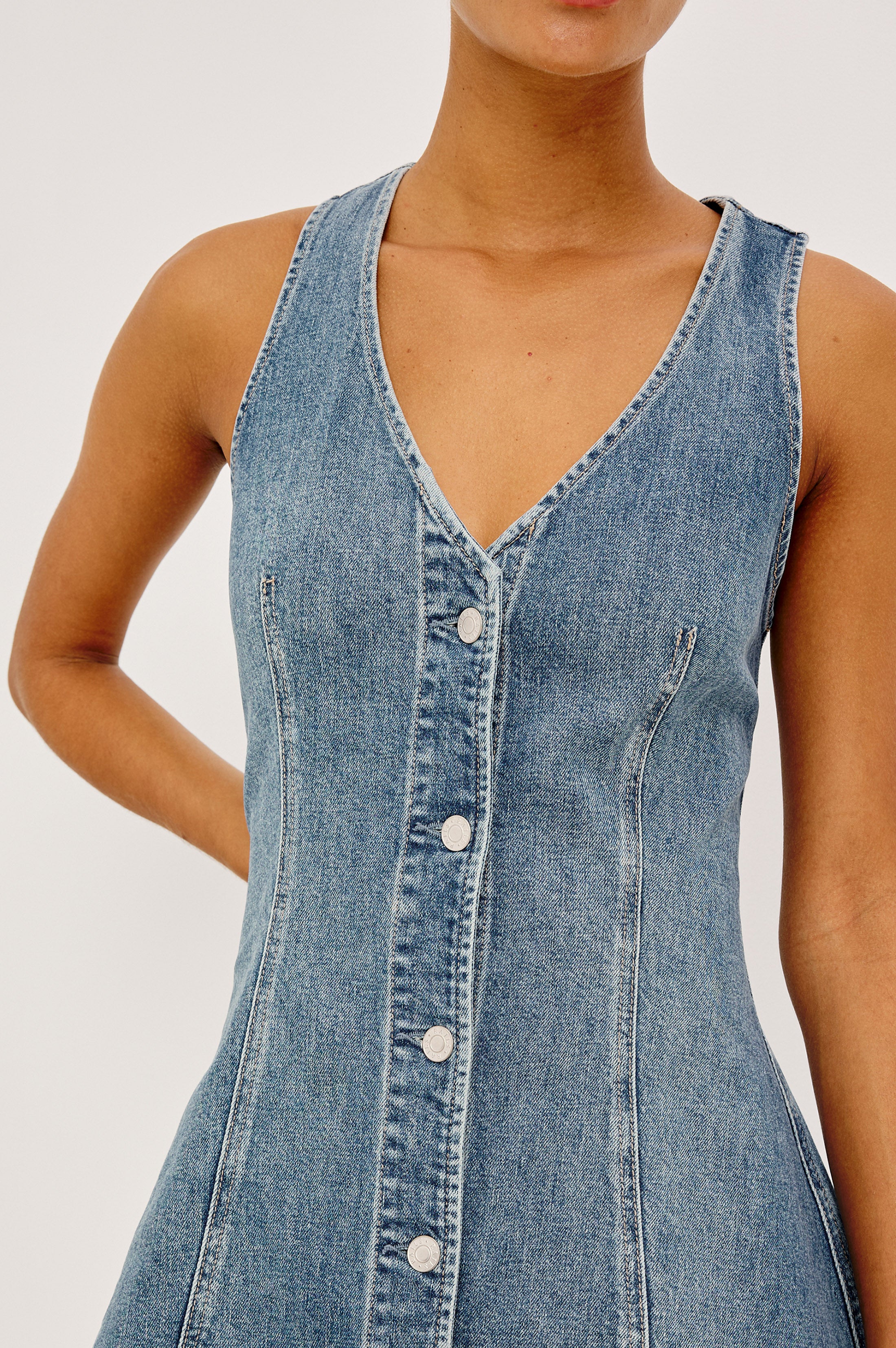 ANAHEIM DRESS - HERITAGE BLUE - Image 2
