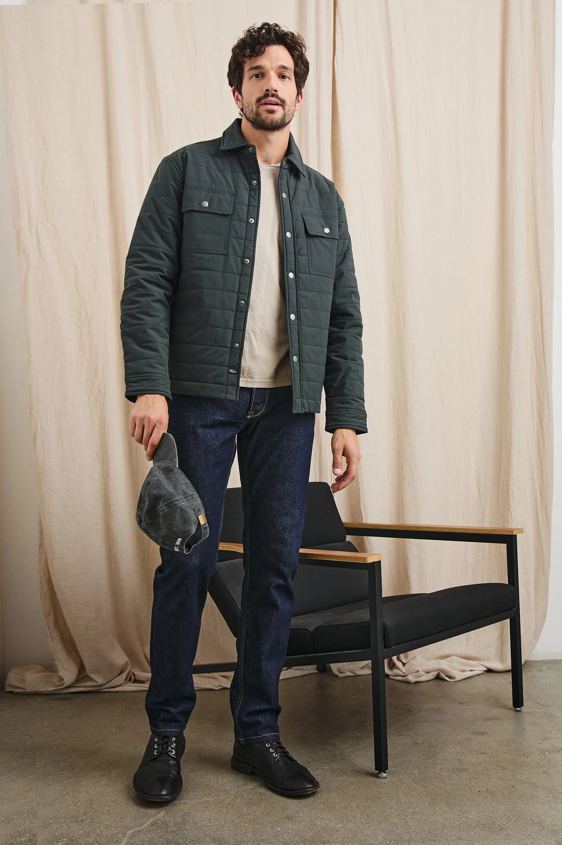 ANDOVER JACKET - BLACK - Image 3