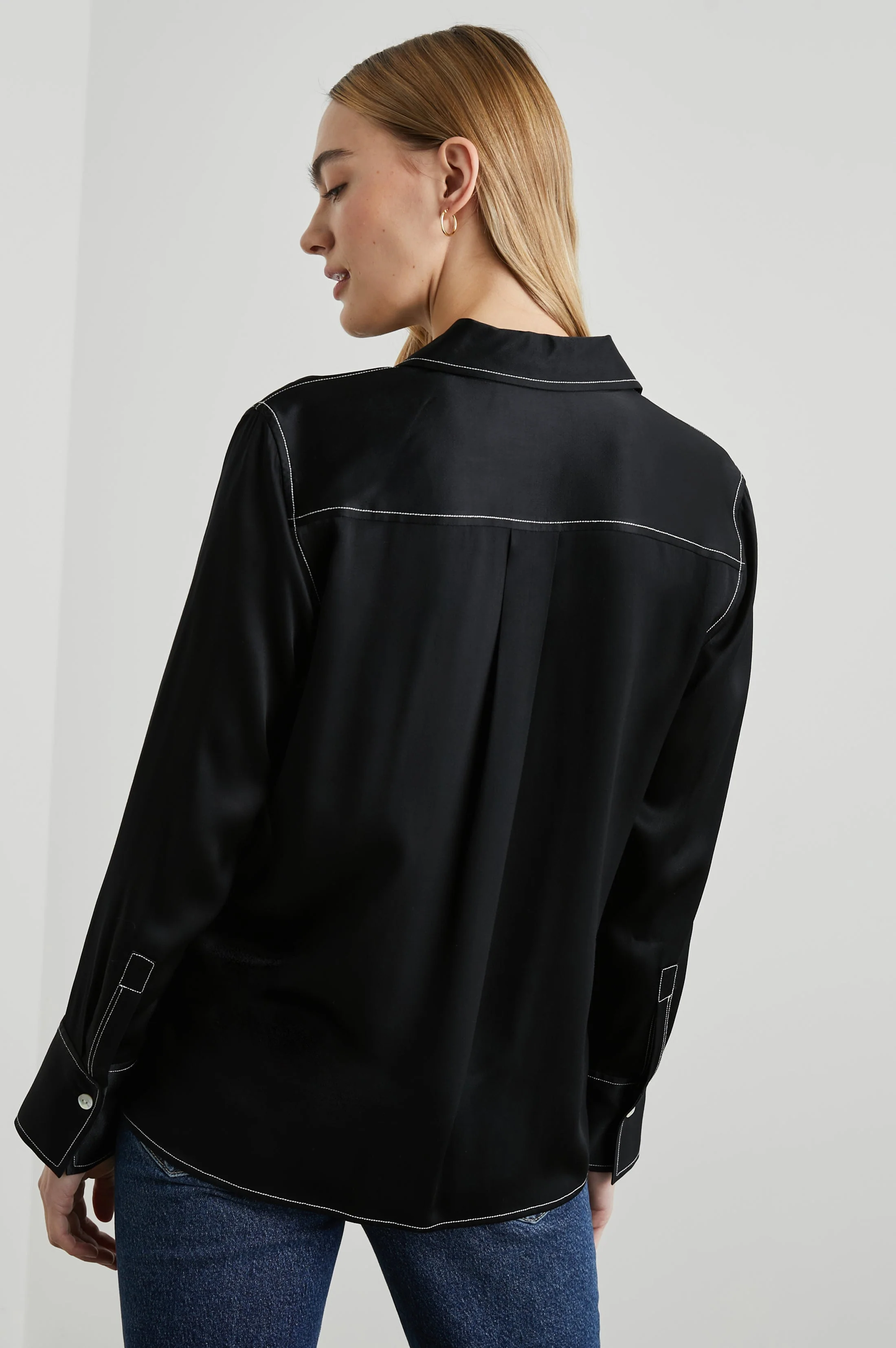 ANDREA TOP - BLACK - Image 5