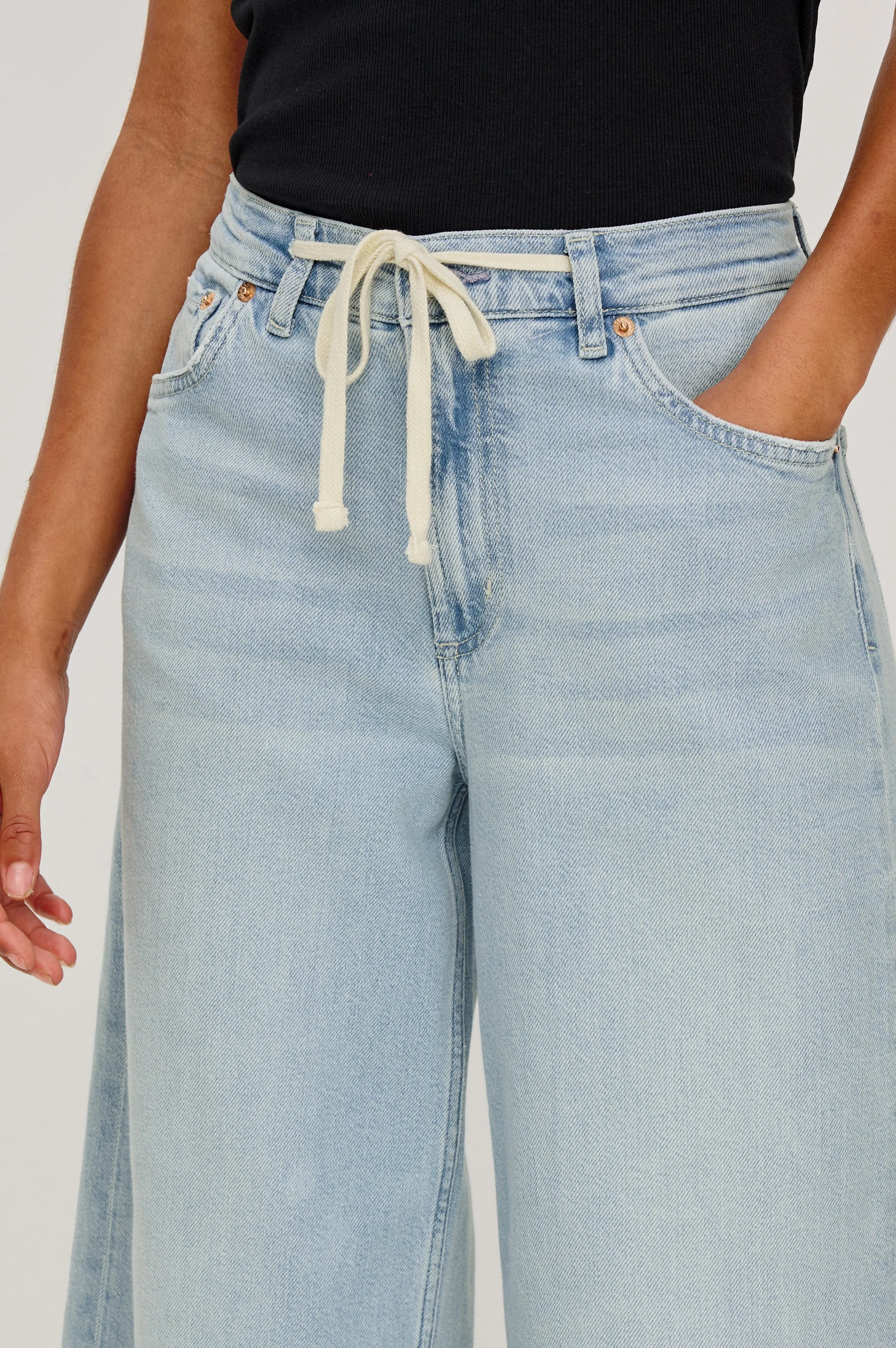 ANGELENO WIDE LEG CROP - SCUBA - Image 2