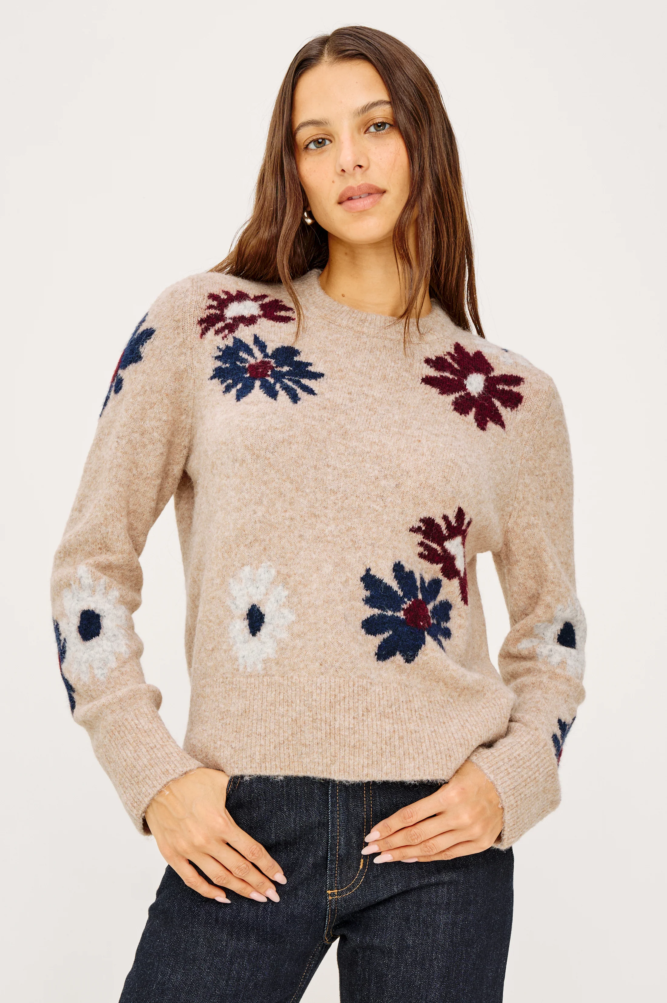 ANISE SWEATER - OAT DAISIES - Image 2