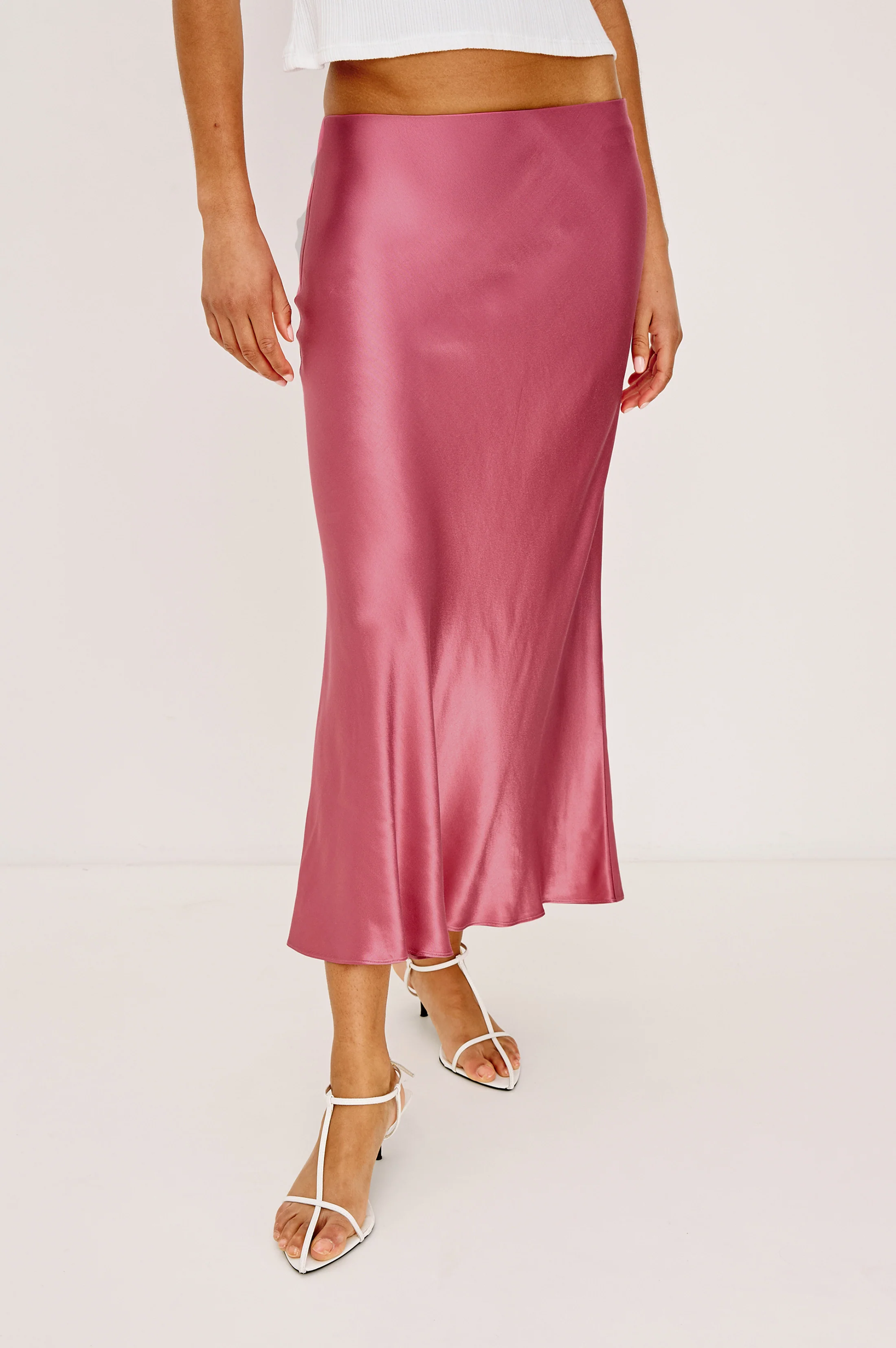 ANYA SKIRT - DARK ROSE - Image 3