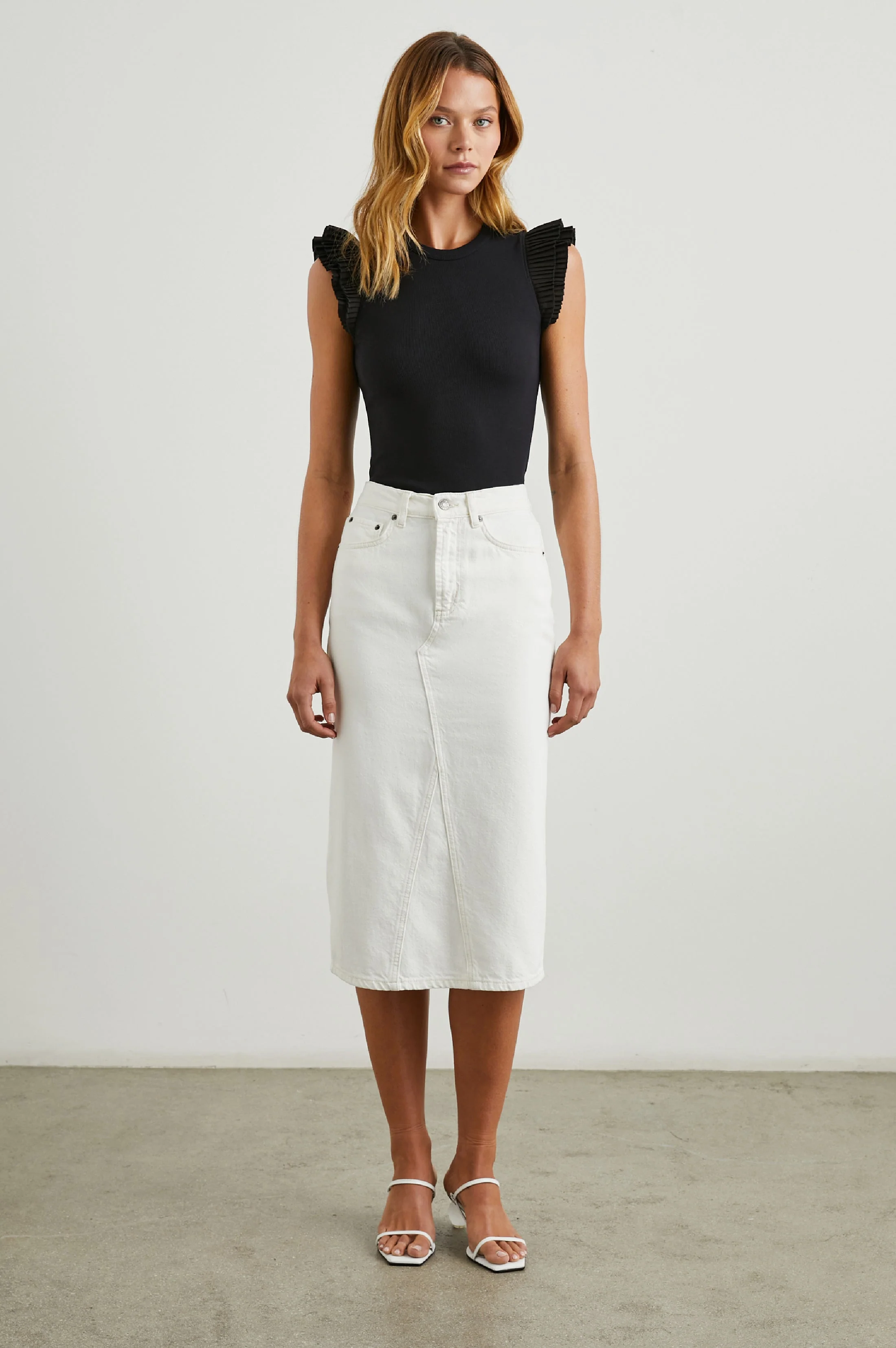 ASHA TOP - BLACK - Image 3