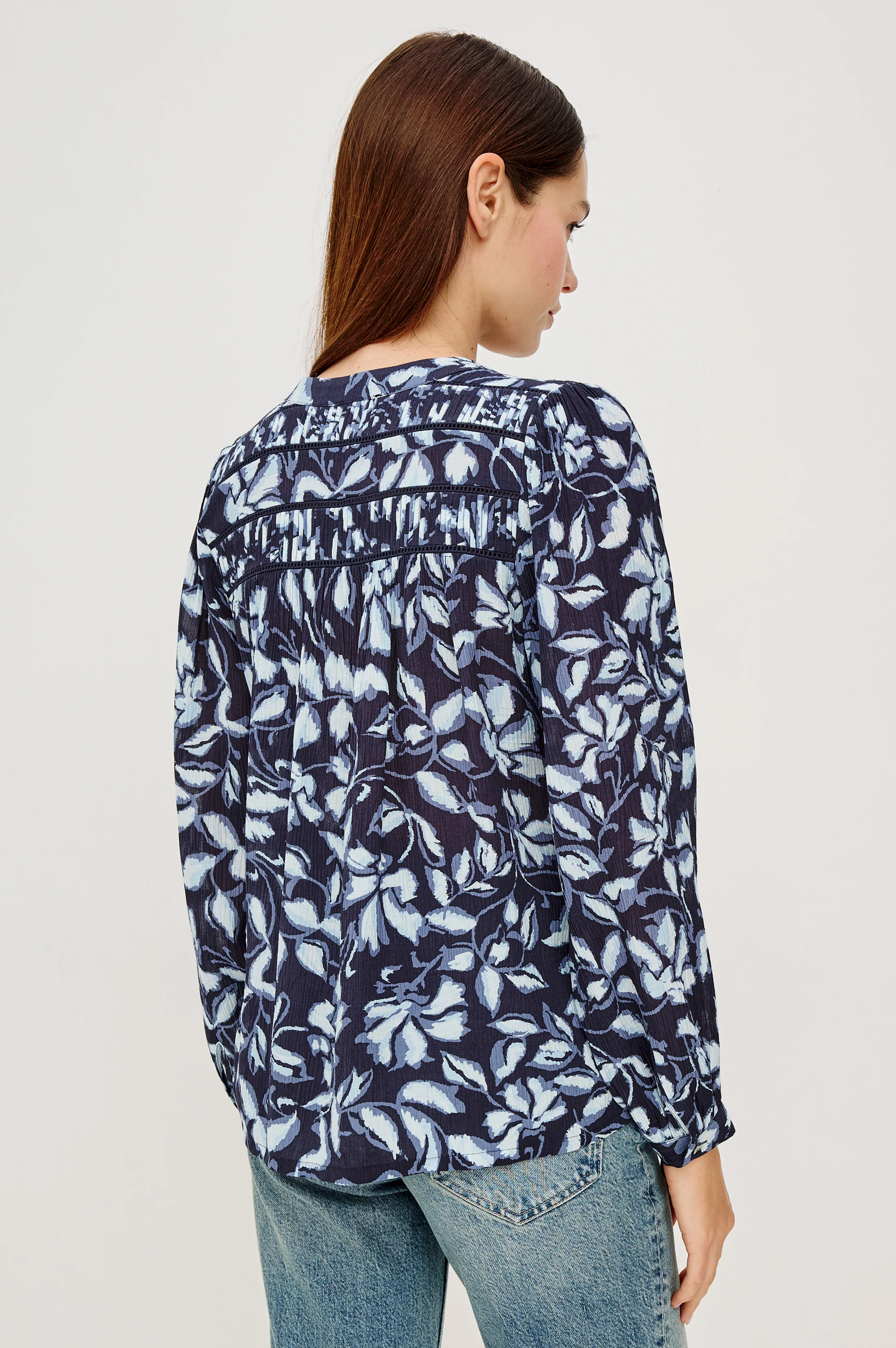 ASTA TOP - NAVY JASMINE - Image 5