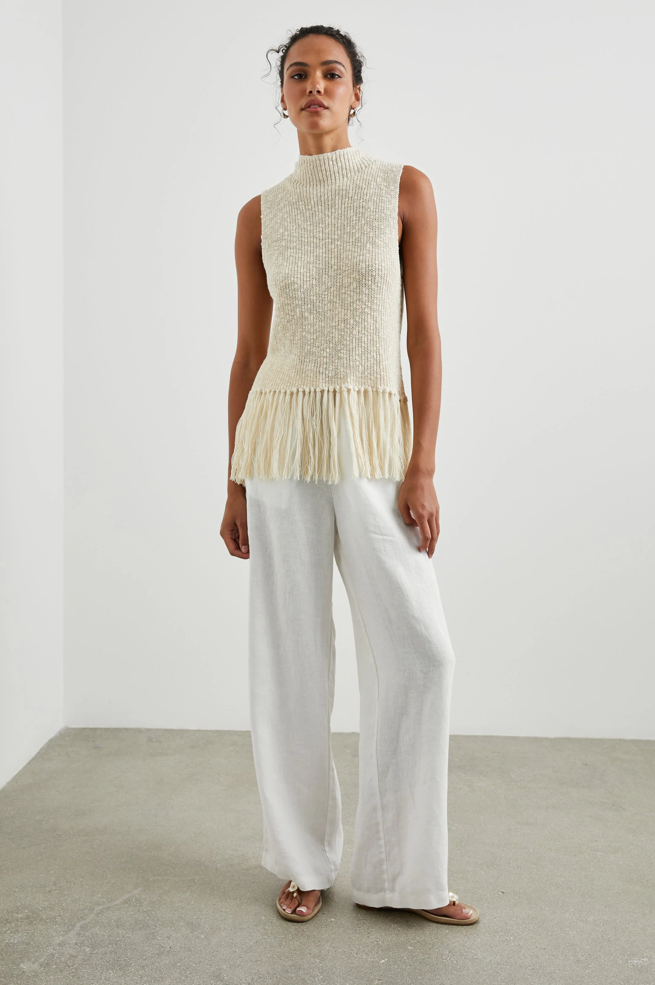 ASTRID TOP - ECRU - Image 3