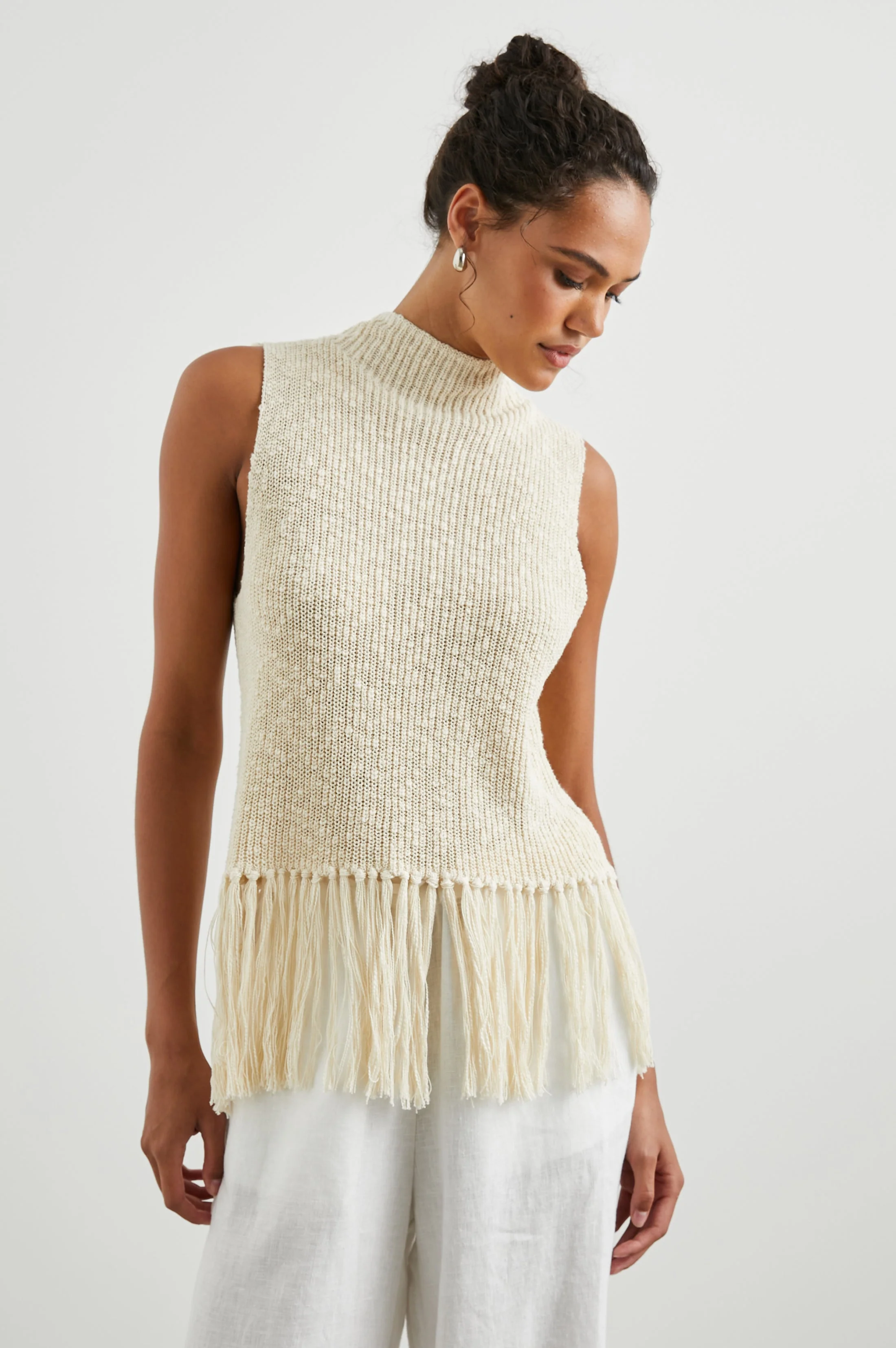 ASTRID TOP - ECRU - Image 4