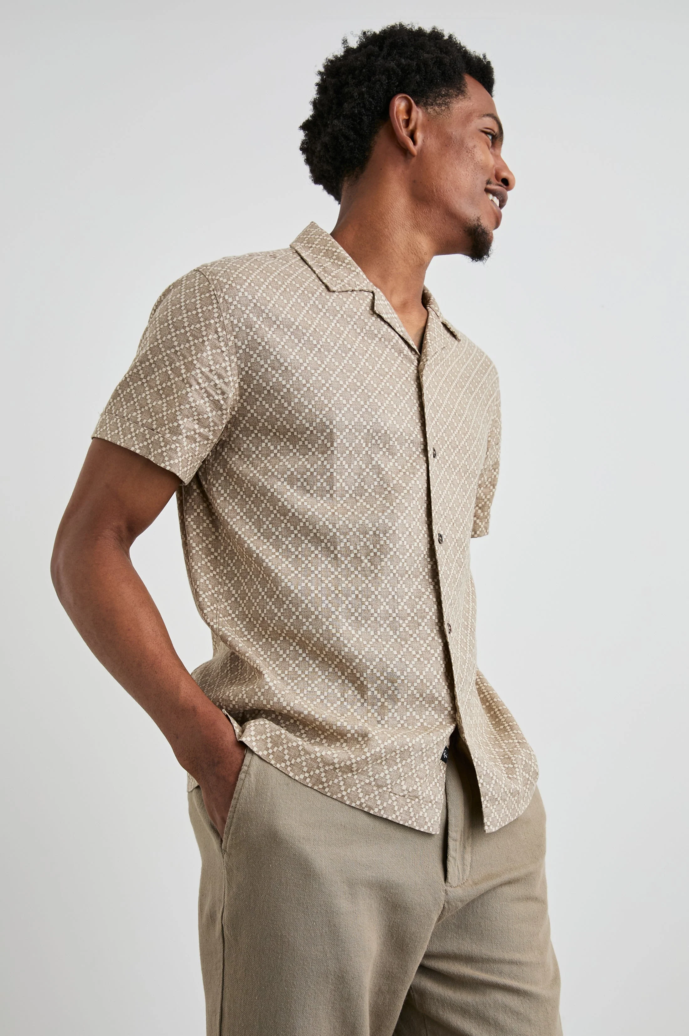 ATLAS SHIRT - IKAT OAT - Image 4