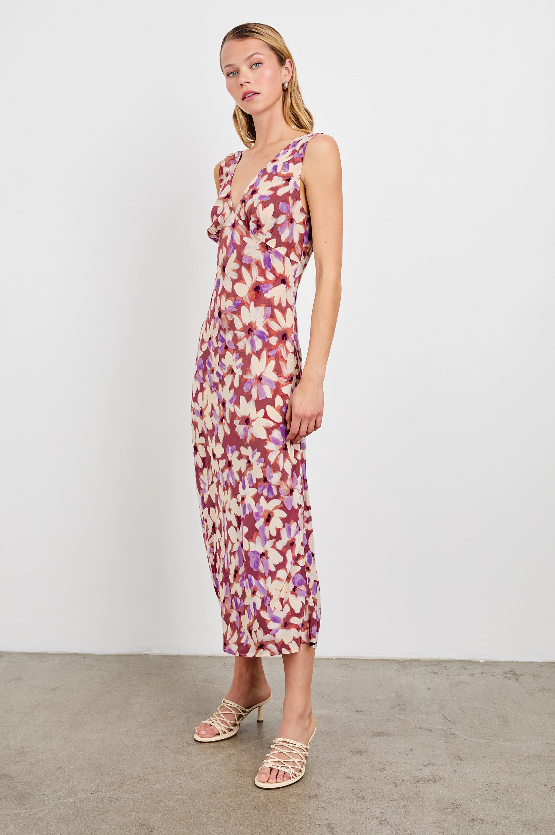 AUDRINA DRESS - AMARANTH - Image 5