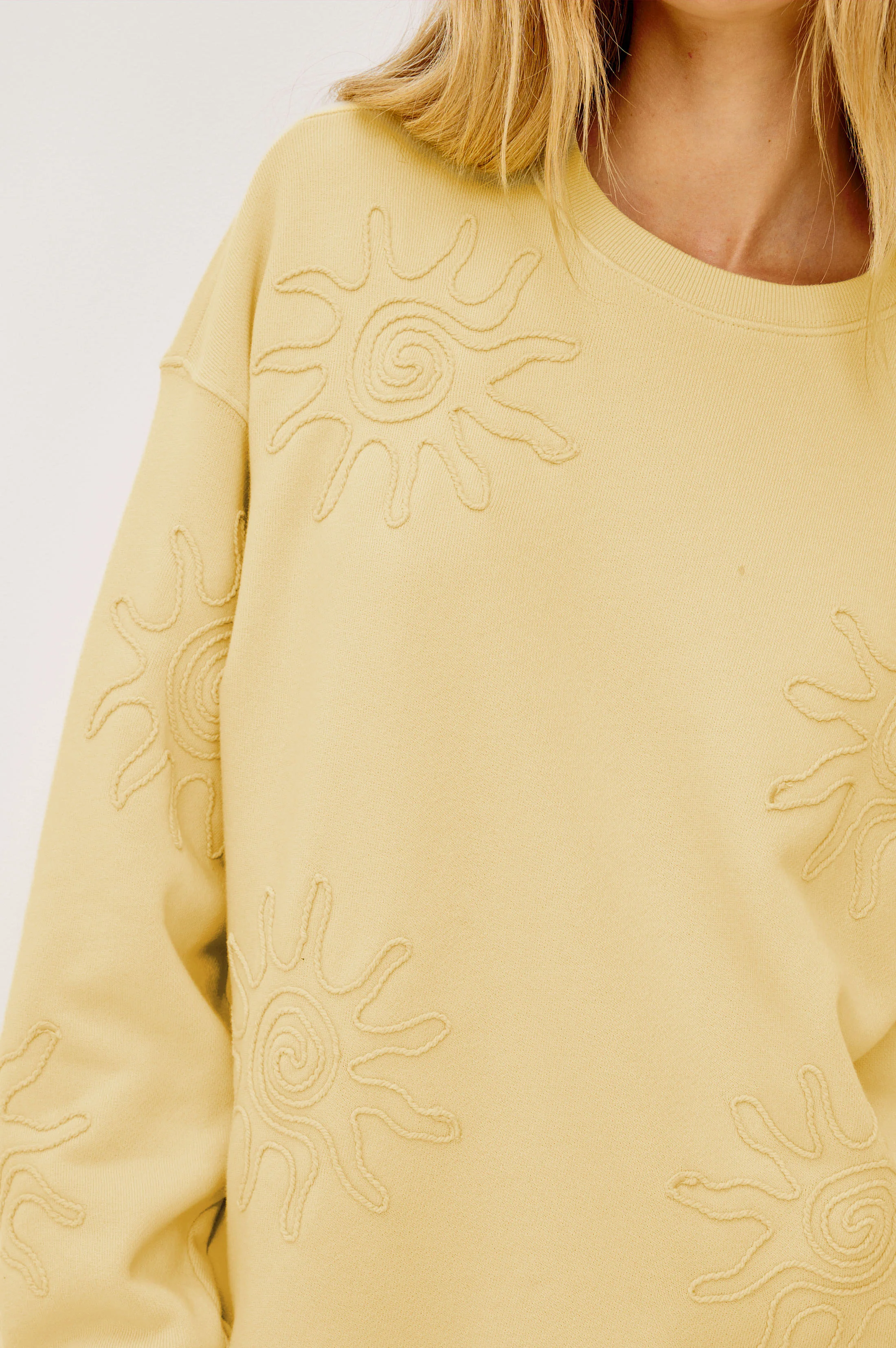 BECKLEY SWEATSHIRT - SUNSHINE - Image 2