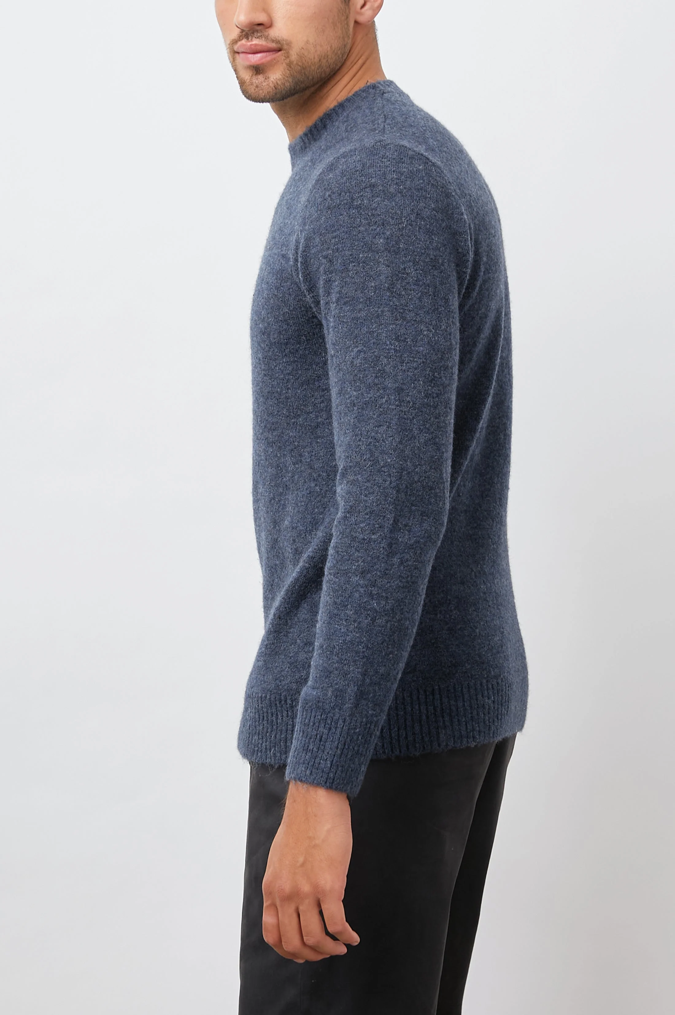 BECKSON SWEATER - HEATHER BLUE - Image 4