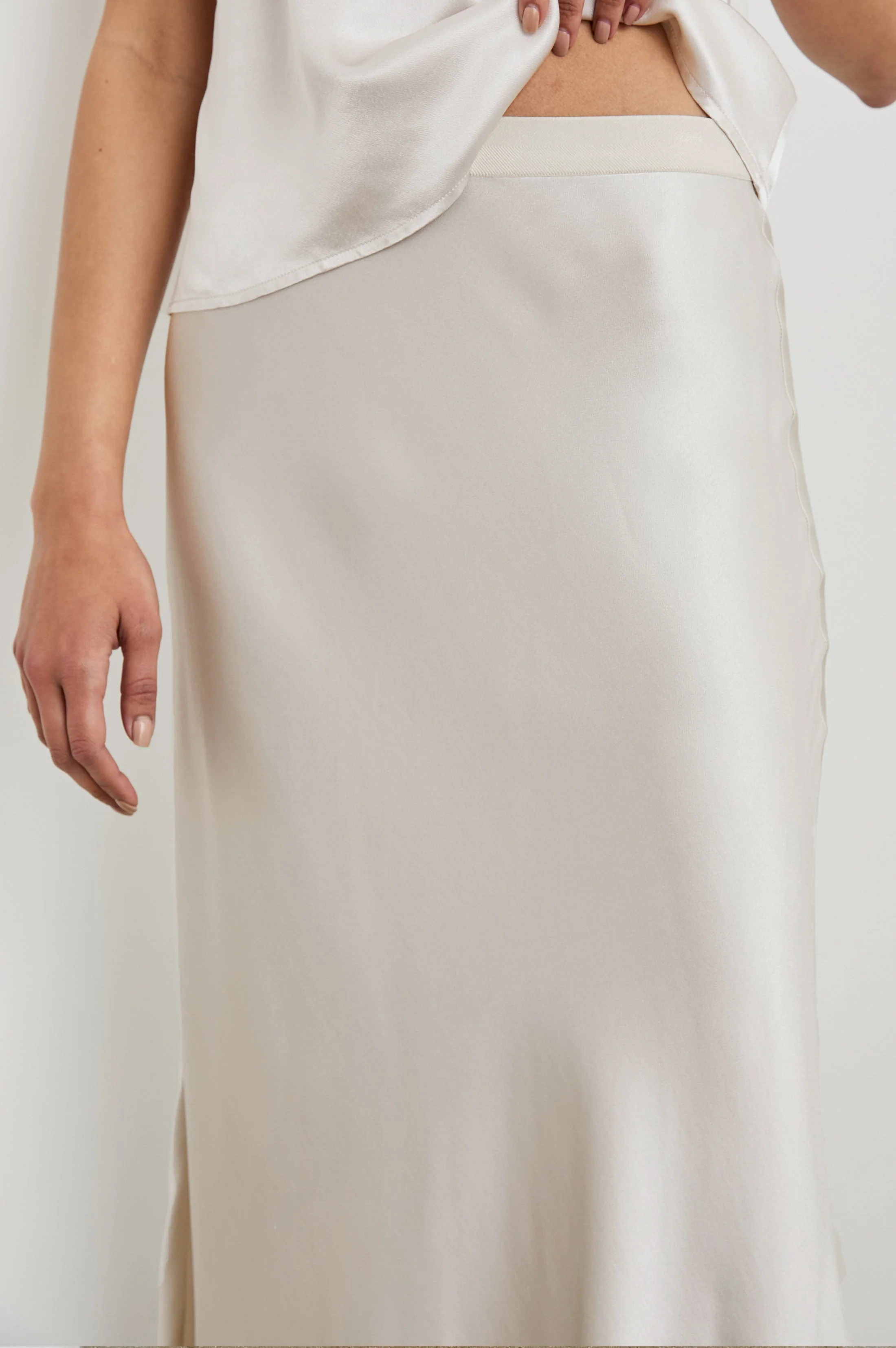 BERLIN SKIRT - IVORY - Image 8