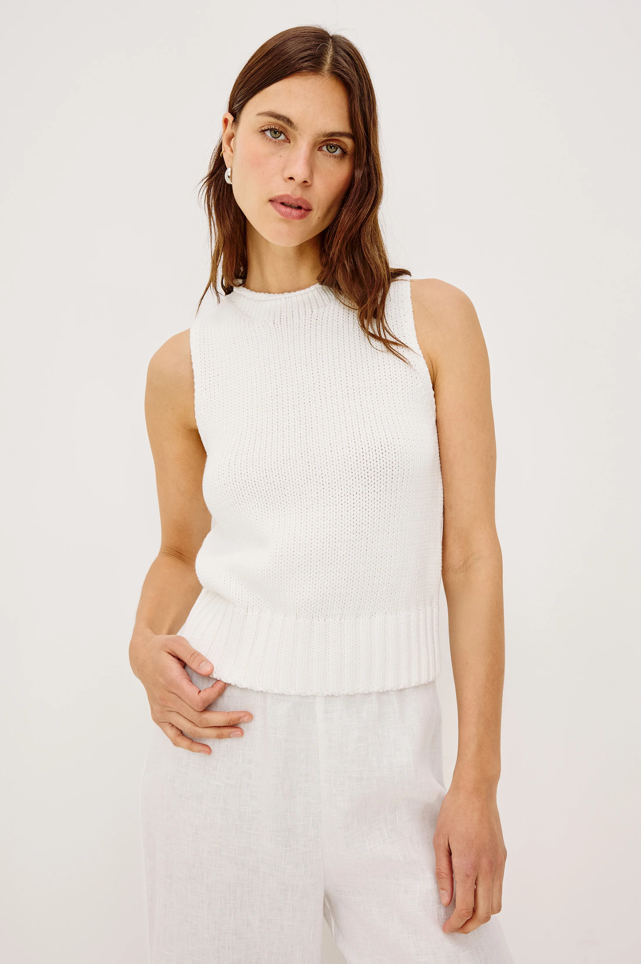 BONDI TOP - WHITE