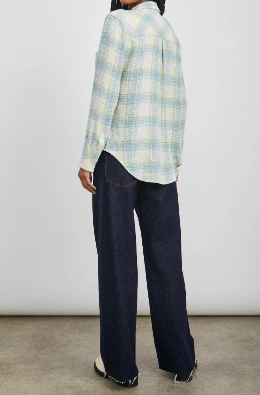 BRADY SHIRT - SAGE LEMON - Image 4
