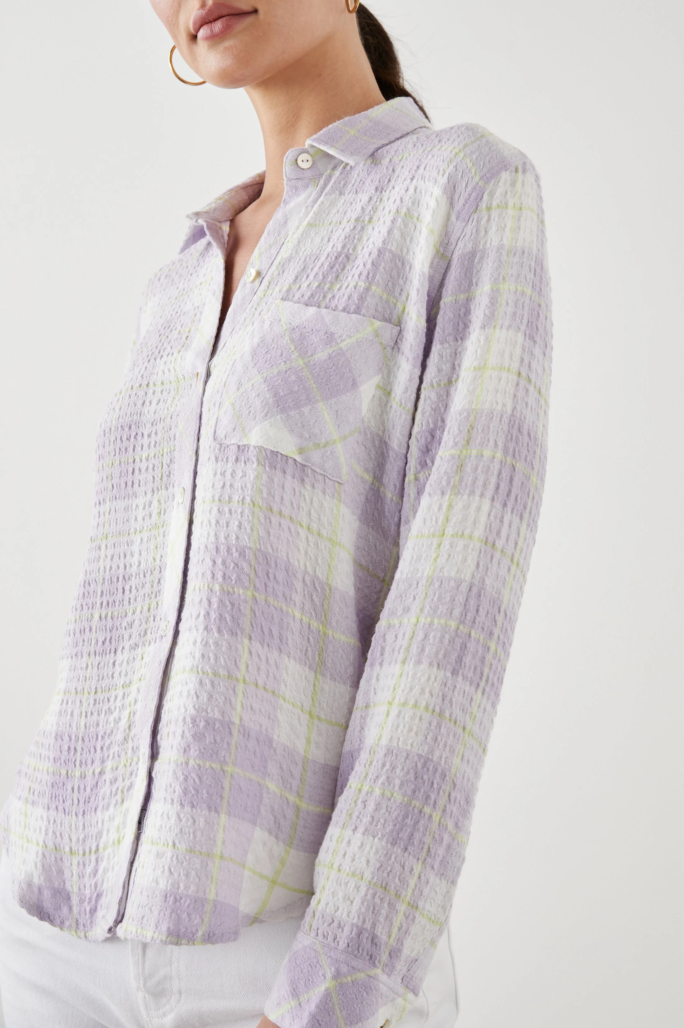 BRADY SHIRT - LILAC CITRUS - Image 2