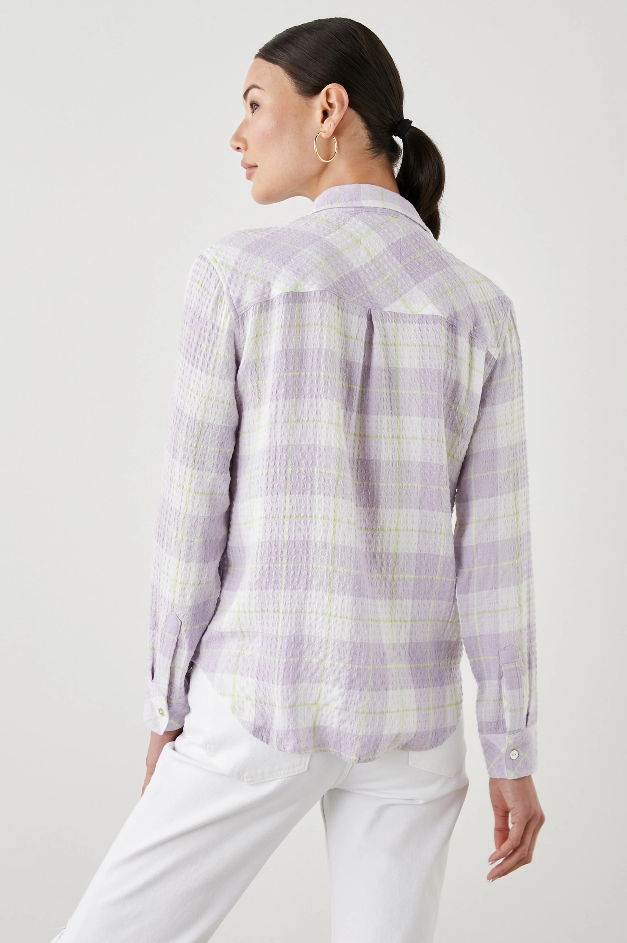 BRADY SHIRT - LILAC CITRUS - Image 4