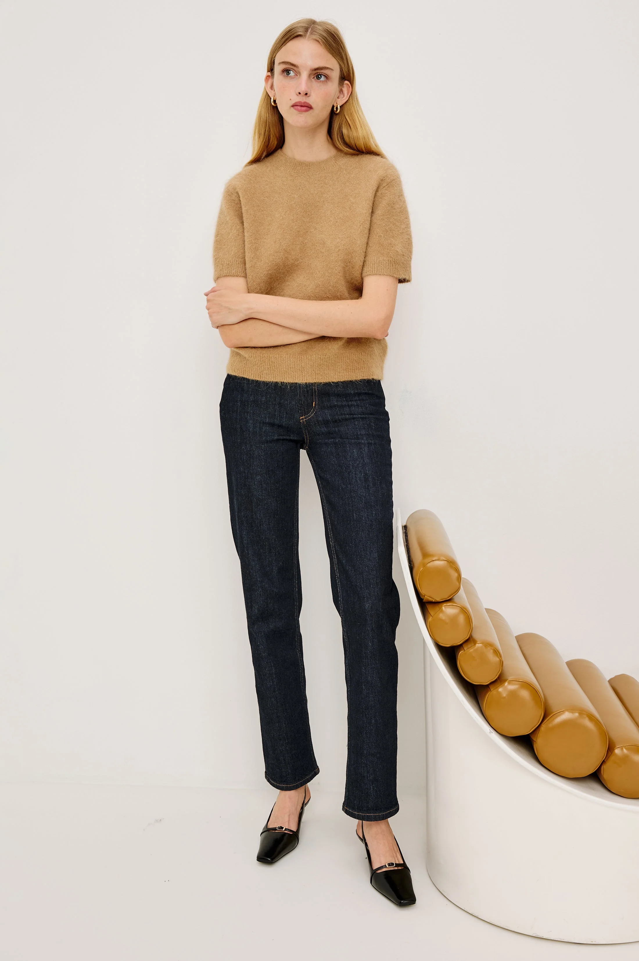 BRIAR TOP - CAMEL - Image 4