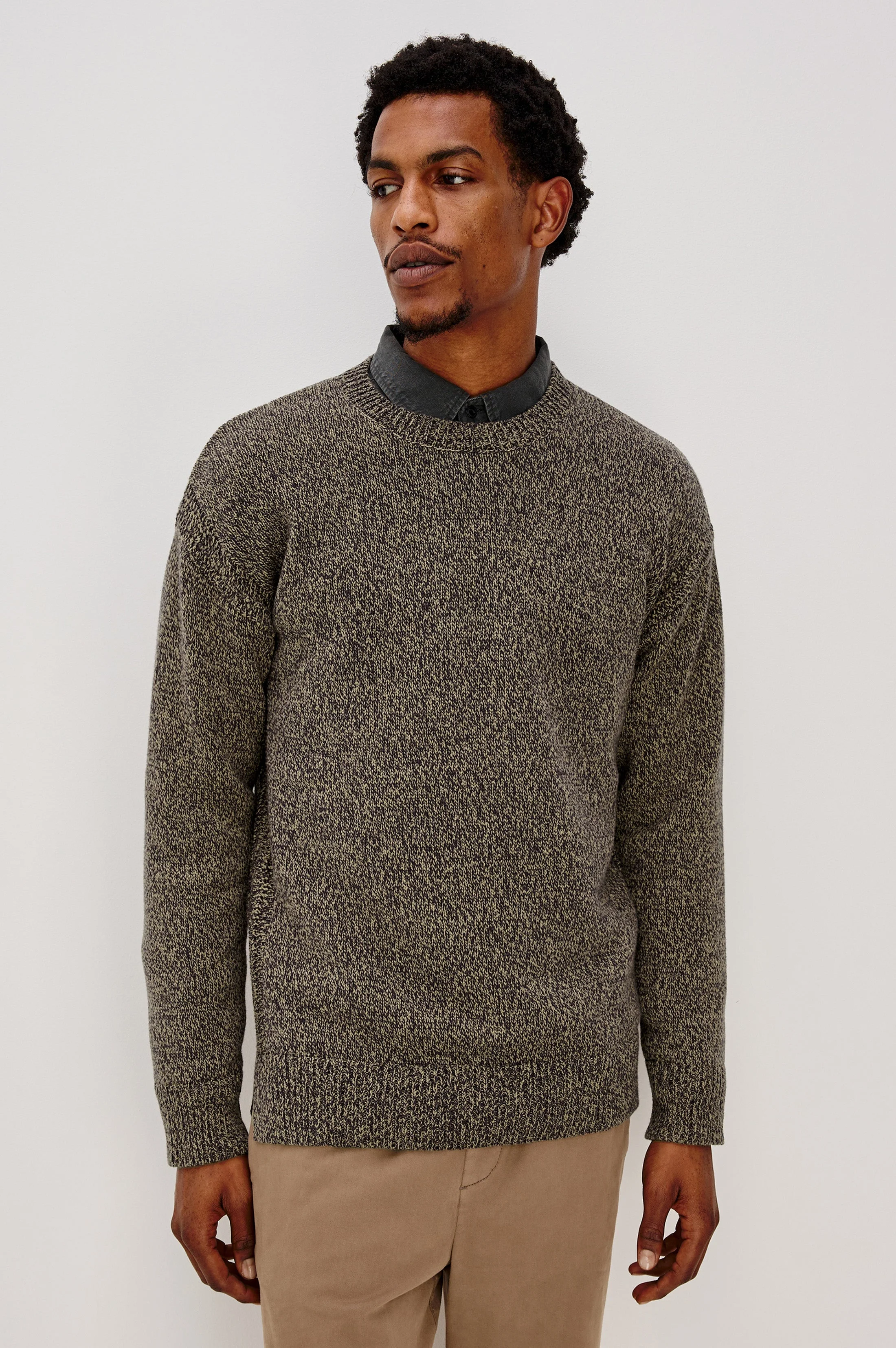 BRYCE SWEATER - NAVY CEDAR