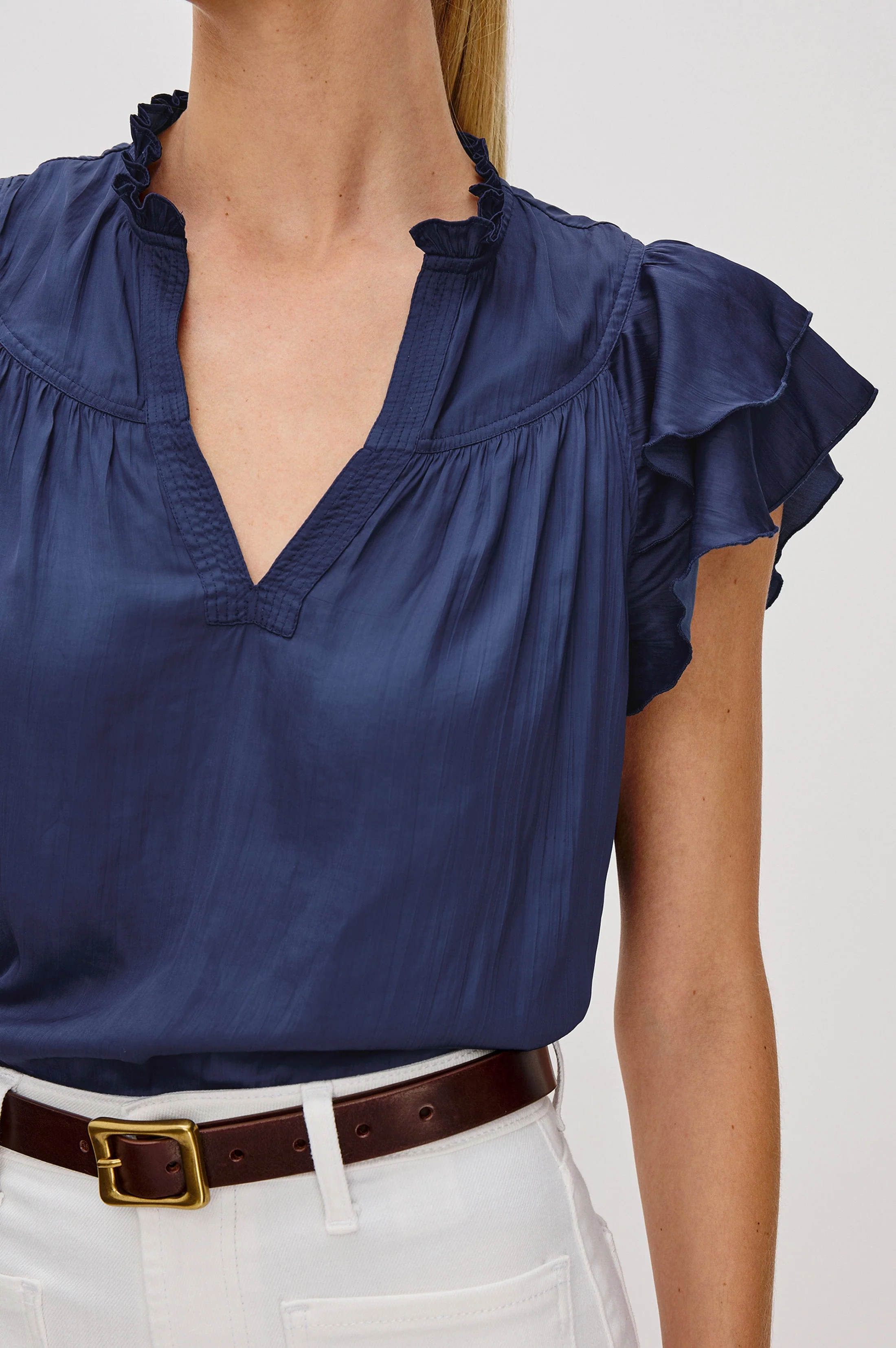 CALISTA TOP - ADMIRAL BLUE - Image 2