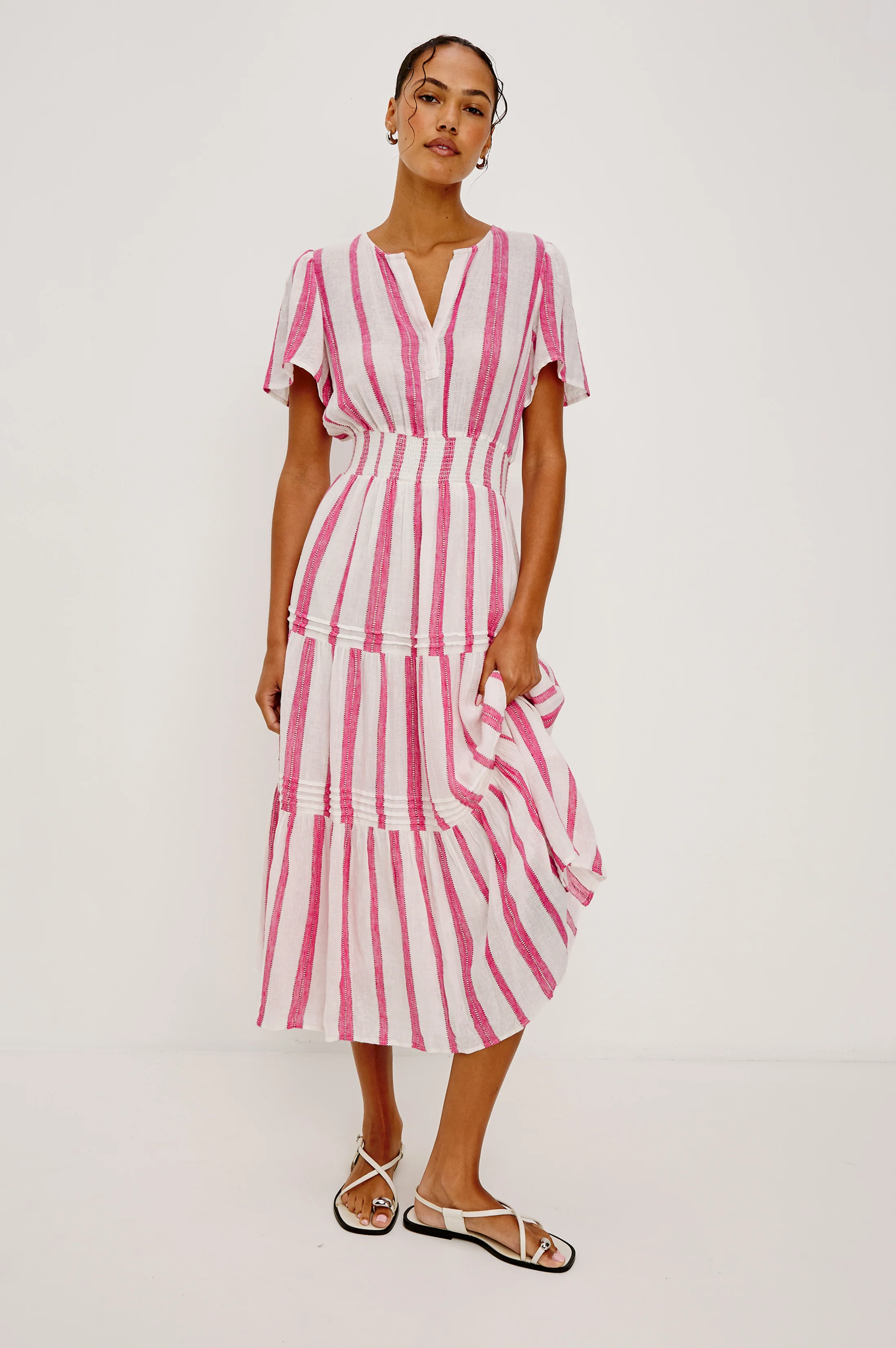 CANNES DRESS - DELFINE STRIPE - Image 3