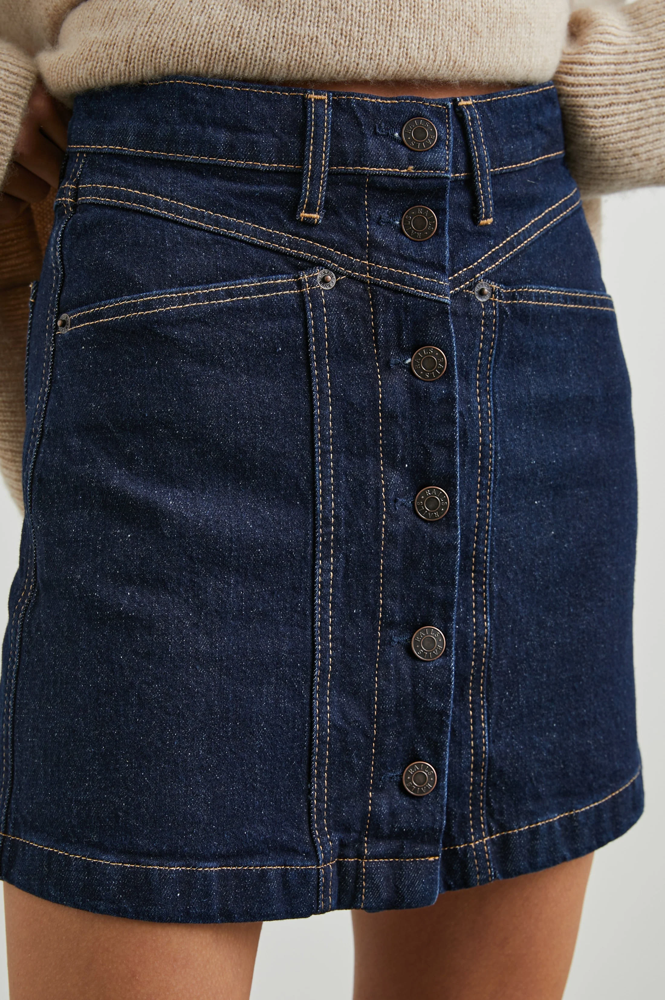 CANYON SKIRT - MIDNIGHT BLUES - Image 2
