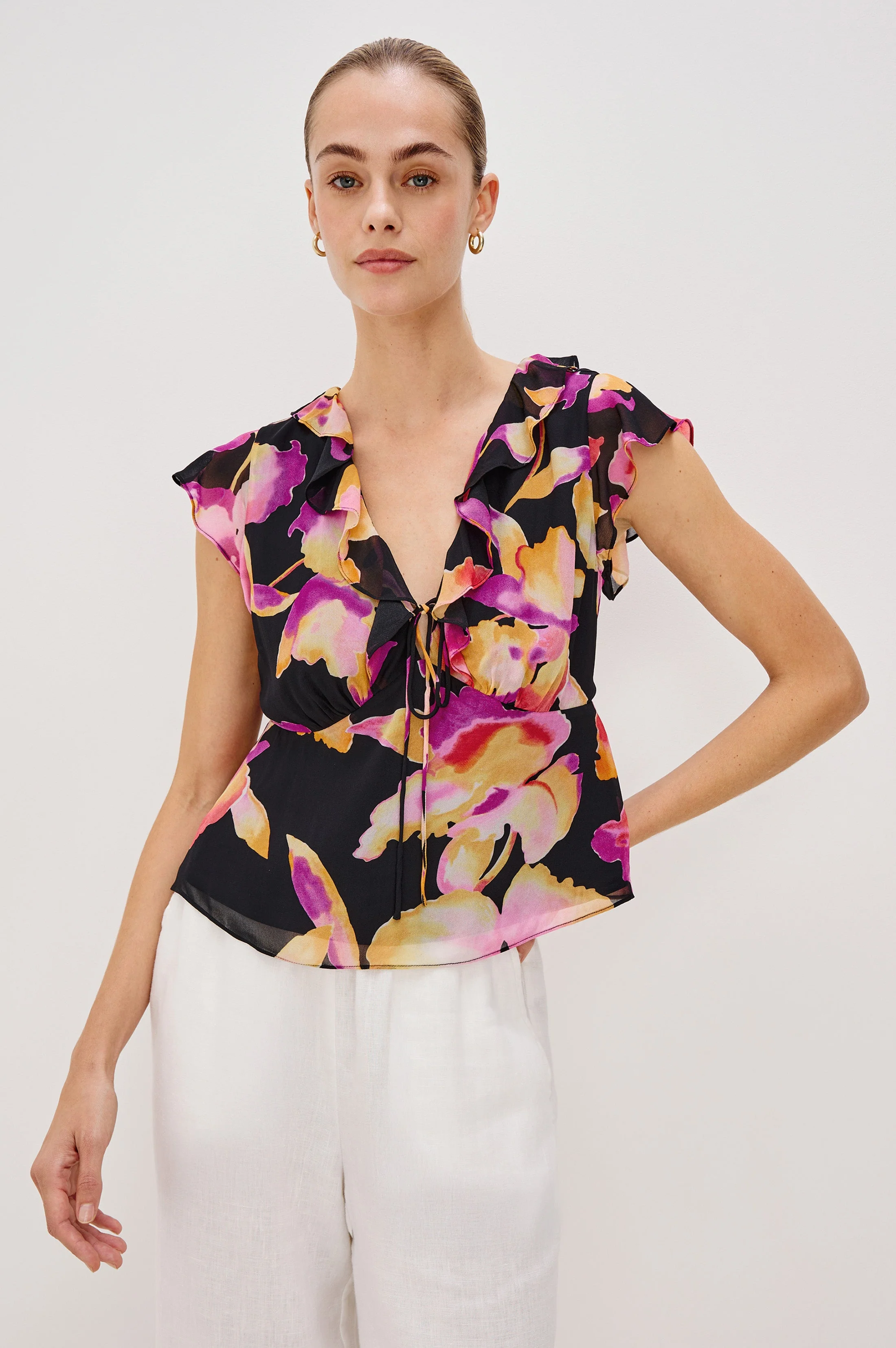 CARMINE TOP - DUSK ORCHID