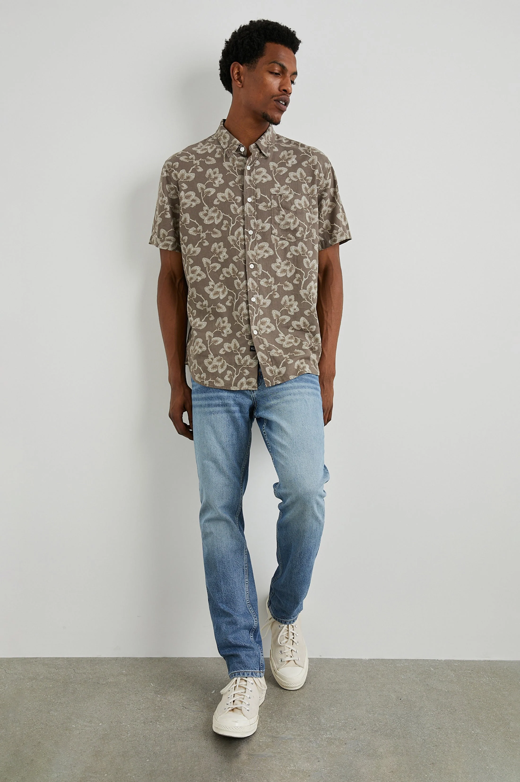 CARSON SHIRT - JAPANESE MAPLE FADED SADDLE - Image 4