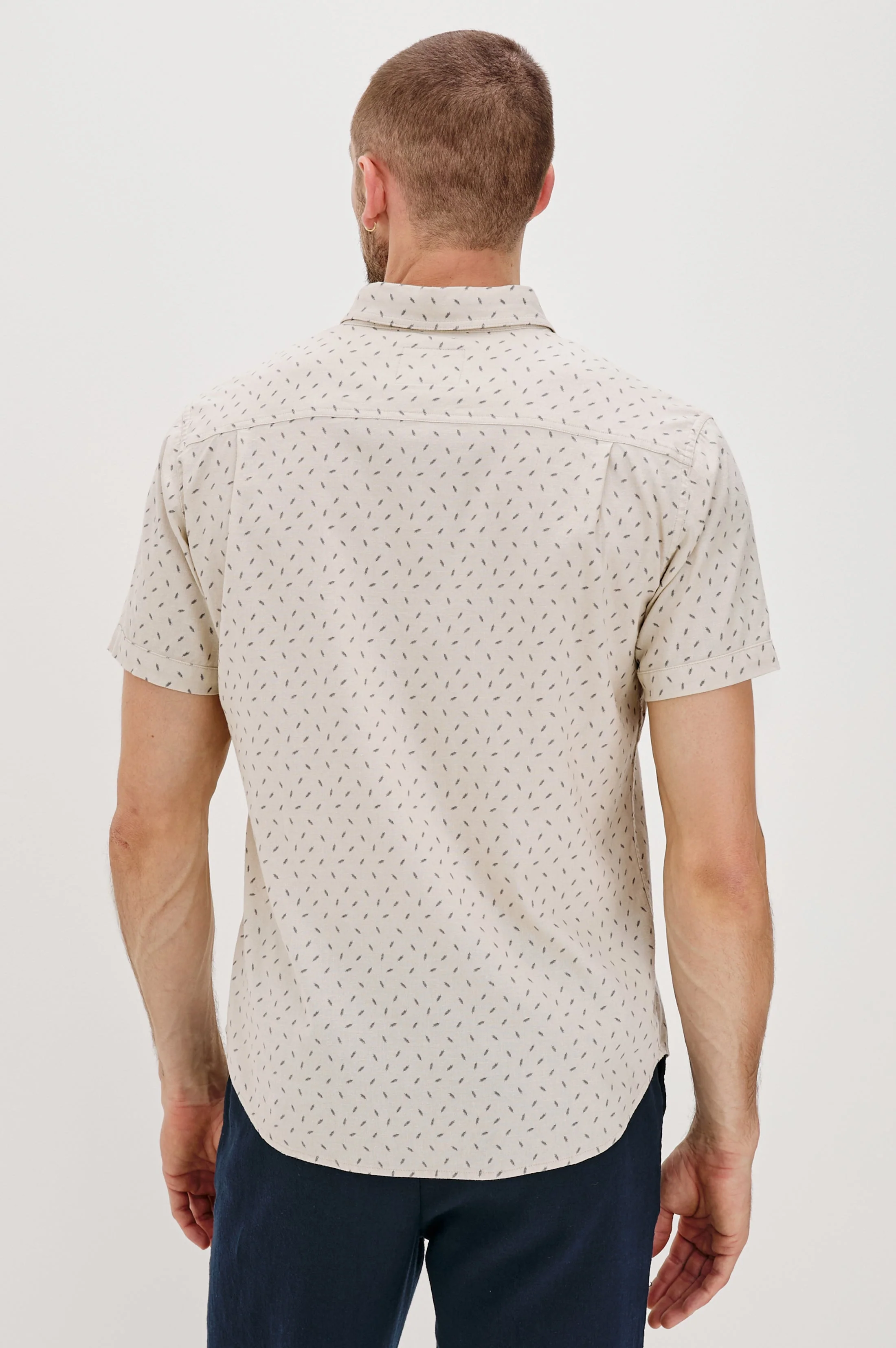 CARSON SHIRT - PETITE FRONDS HUMMUS - Image 5