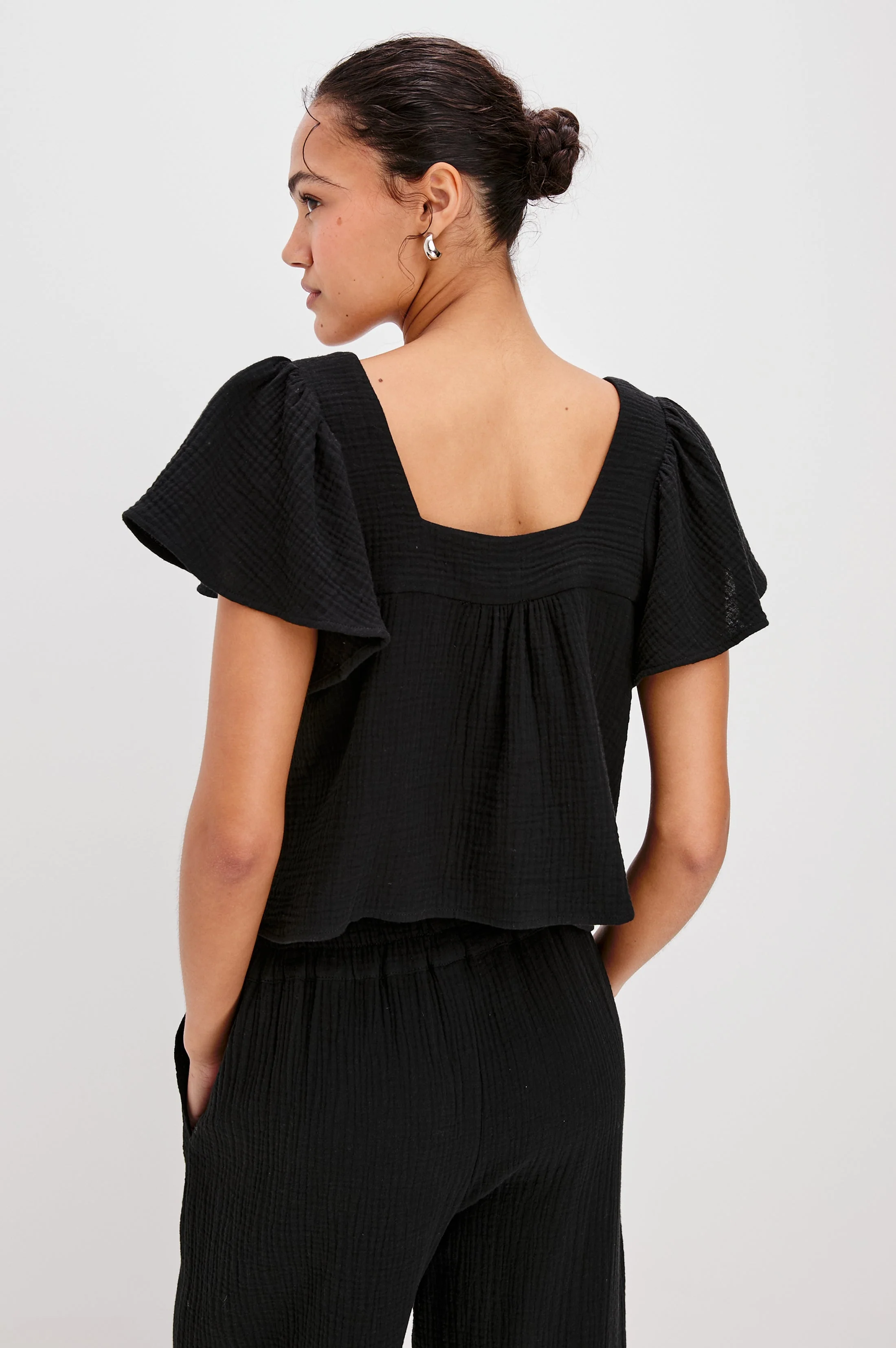 CASIE TOP - BLACK - Image 4