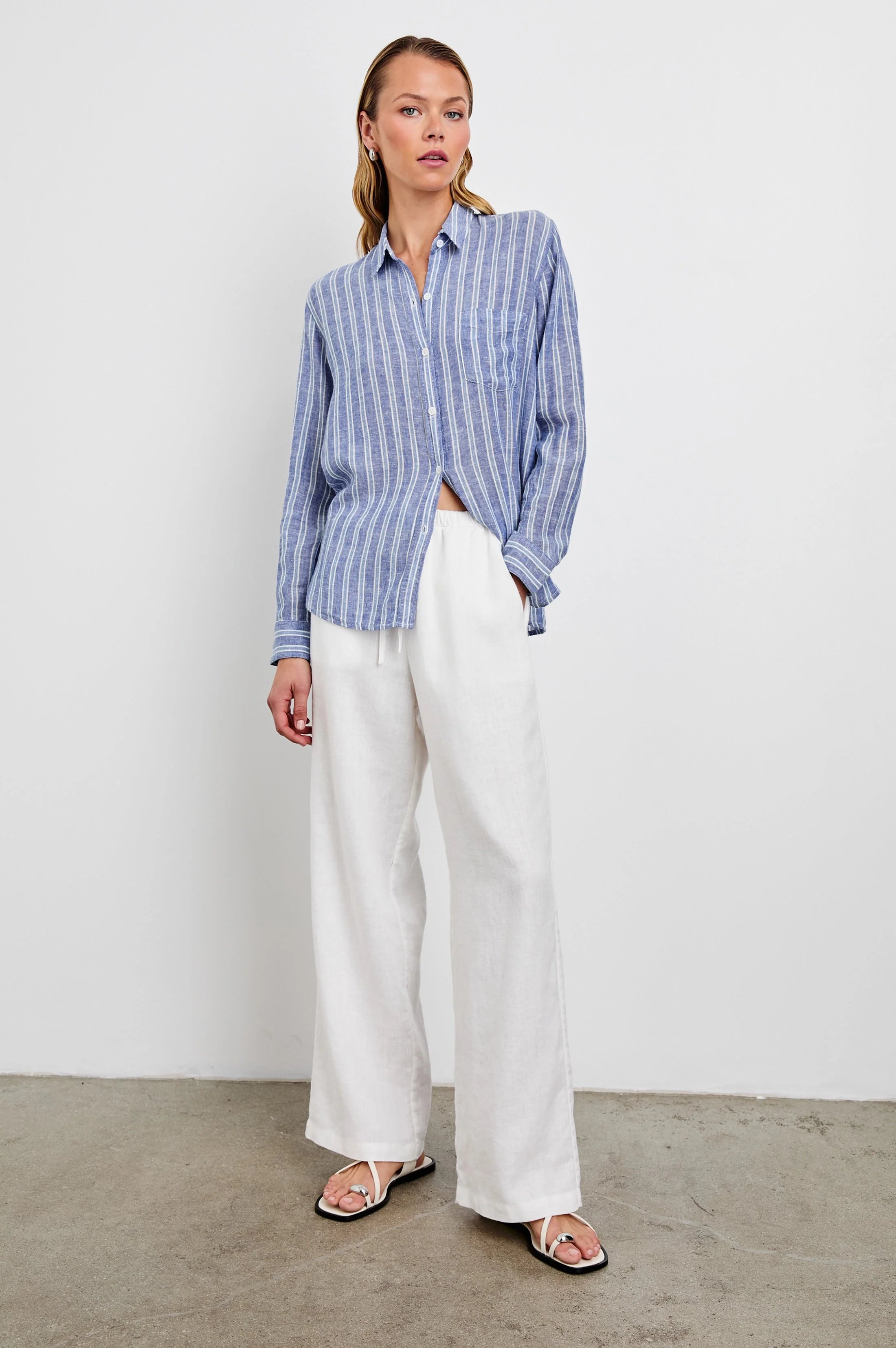 CHARLI SHIRT - LAKE VIEW STRIPE - Image 3