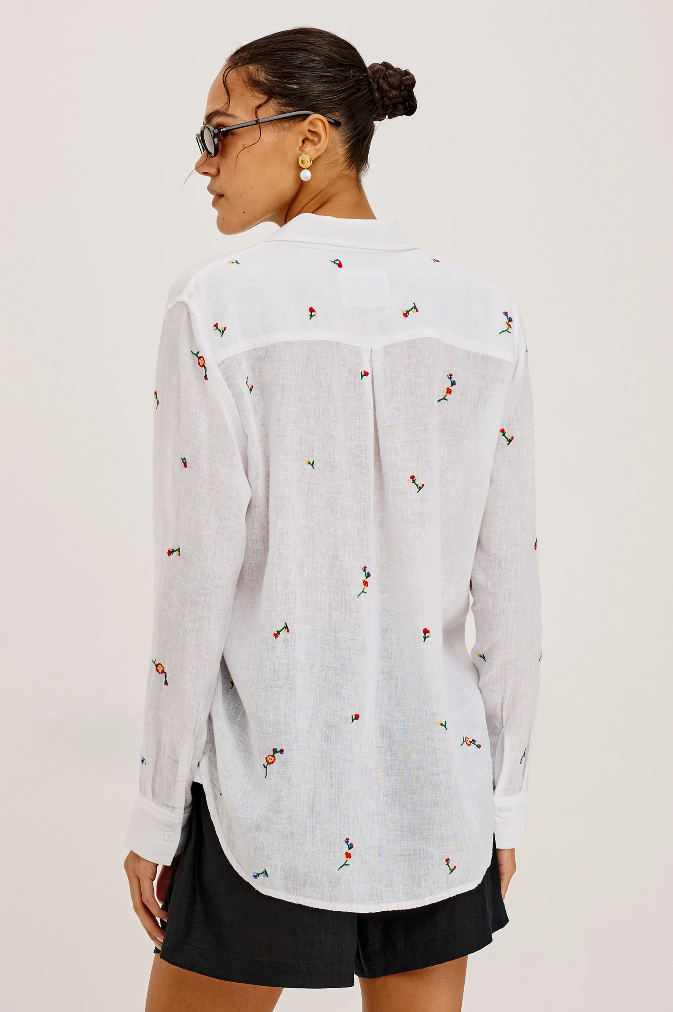 CHARLI SHIRT - WILDFLOWER EMBROIDERY - Image 5