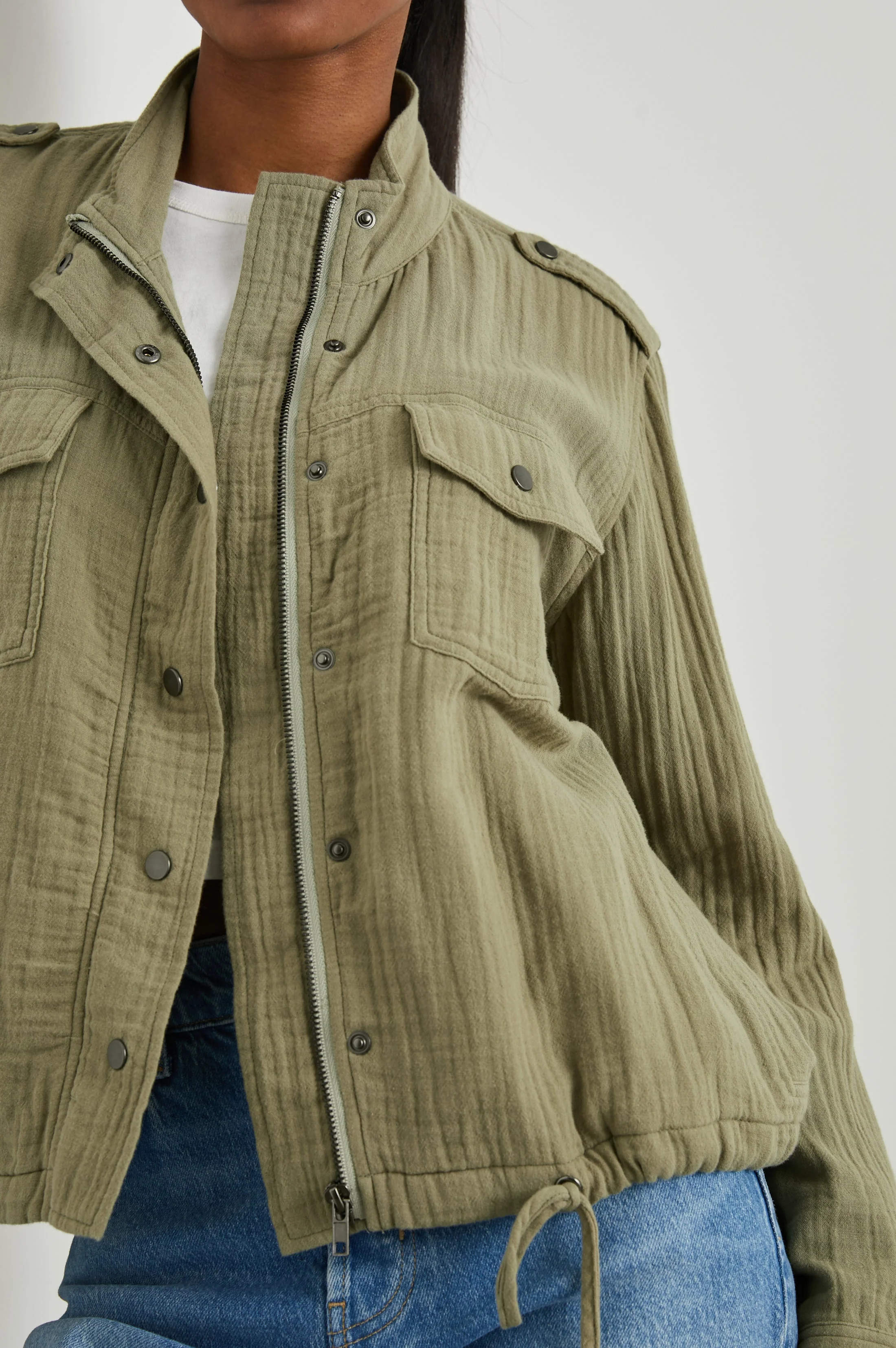 COLLINS JACKET - GAUZE MERMAID - Image 2