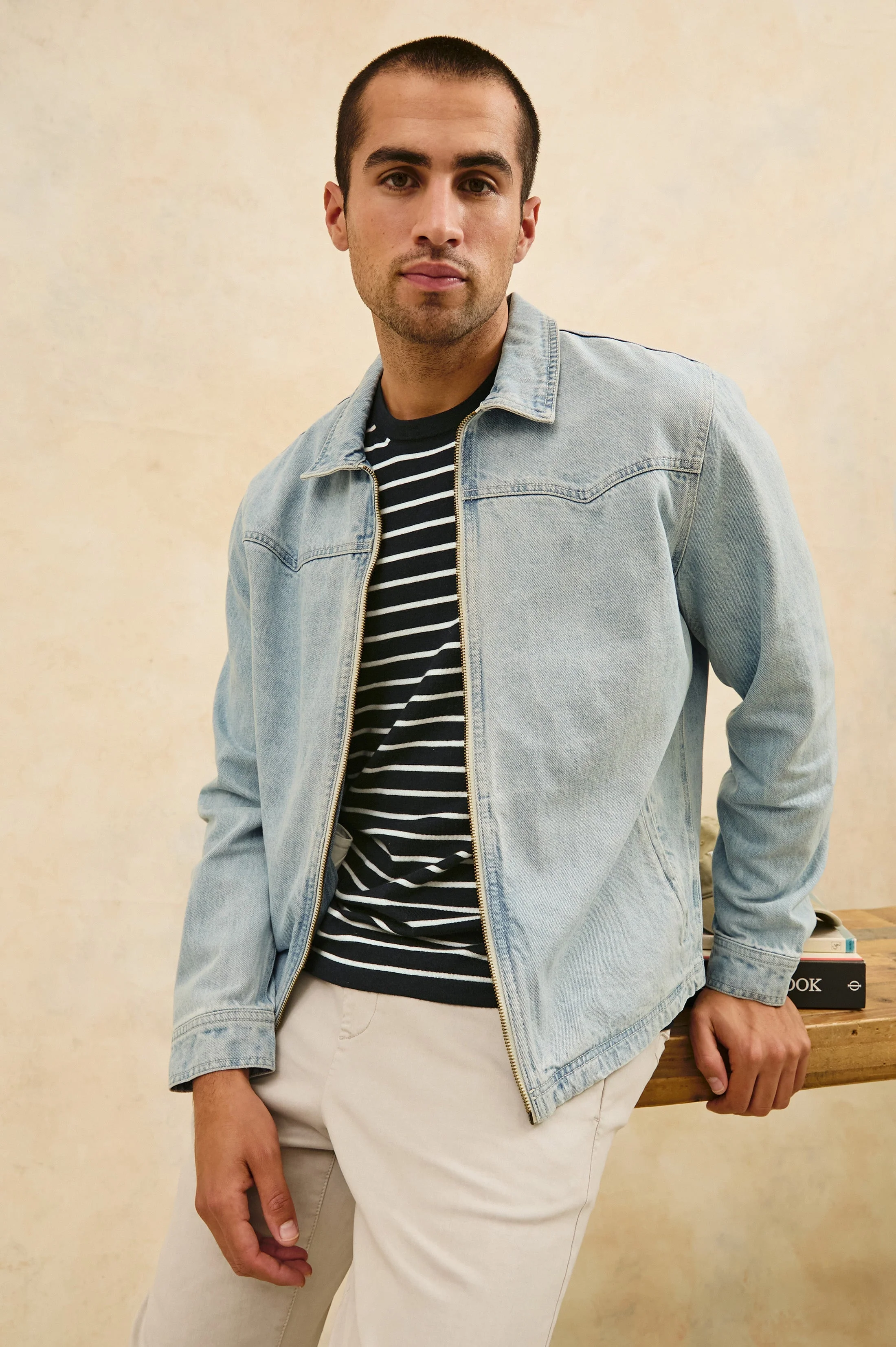 COOKE JACKET - LIGHT WASH - Image 6
