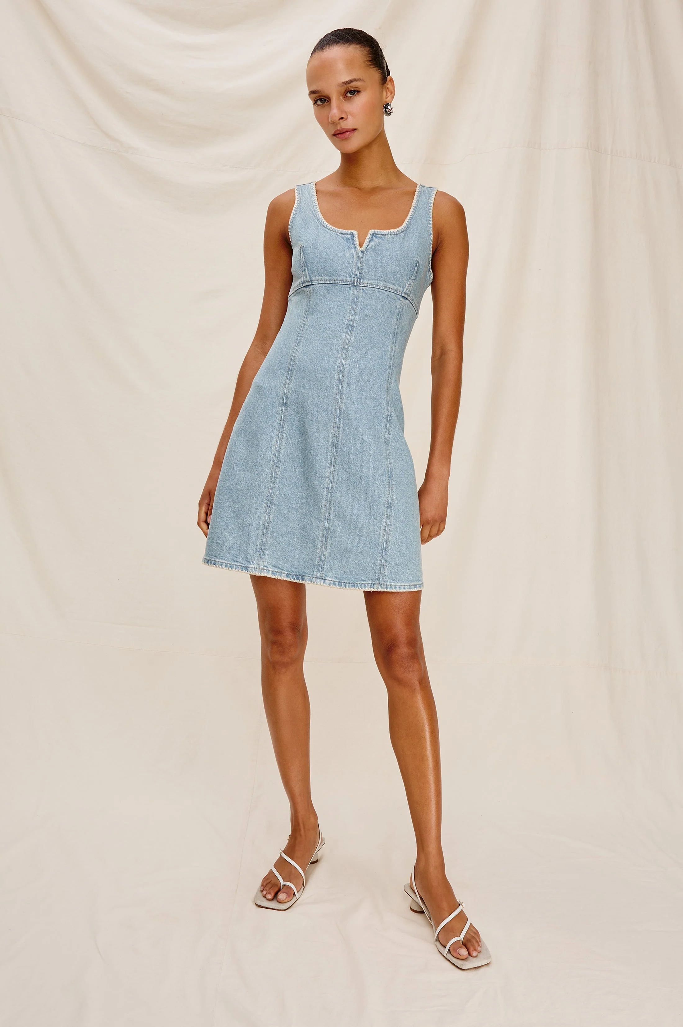 COVE DRESS - CAPRI BLANKET STITCH - Image 3