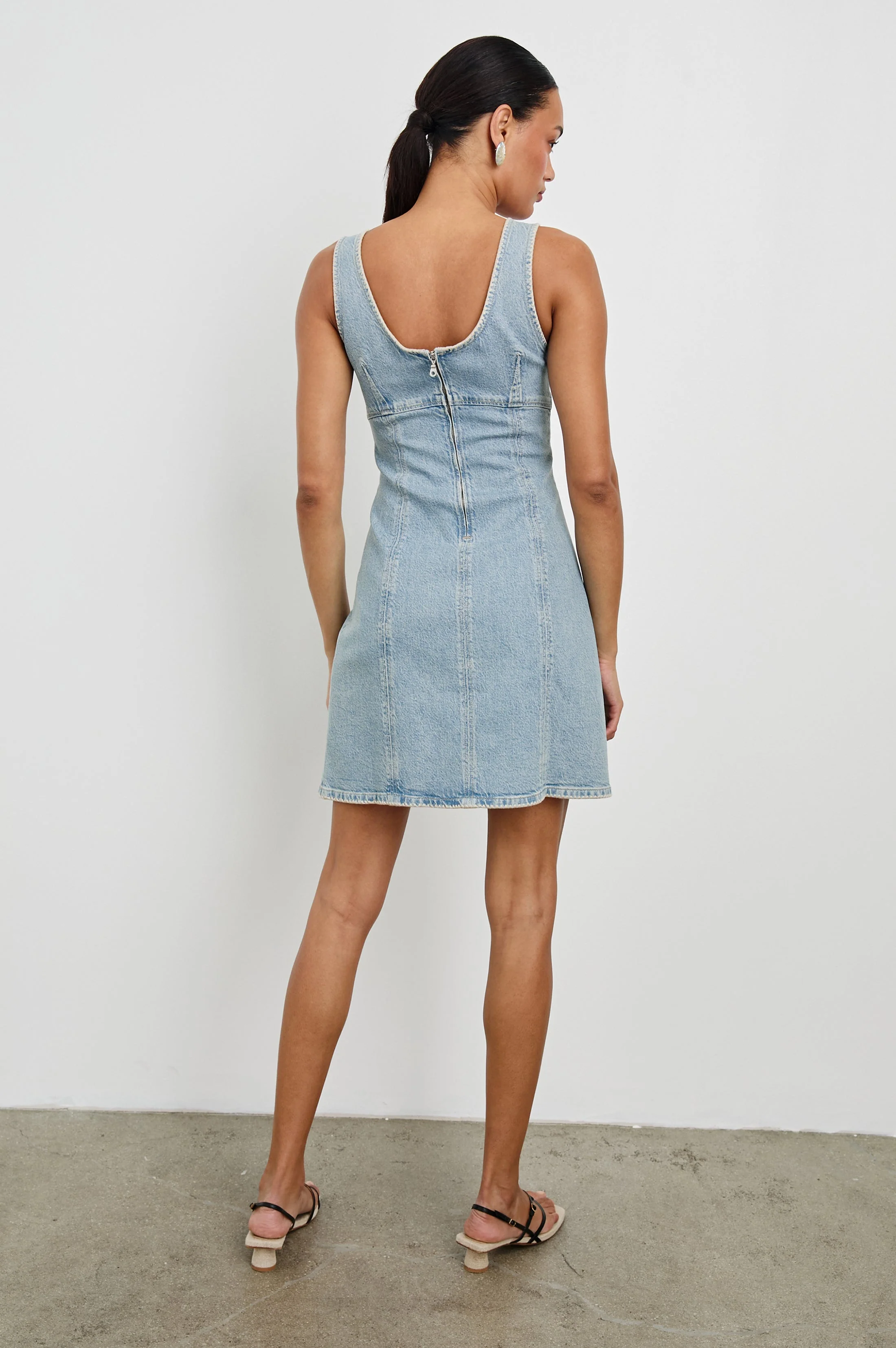 COVE DRESS - CAPRI BLANKET STITCH - Image 5