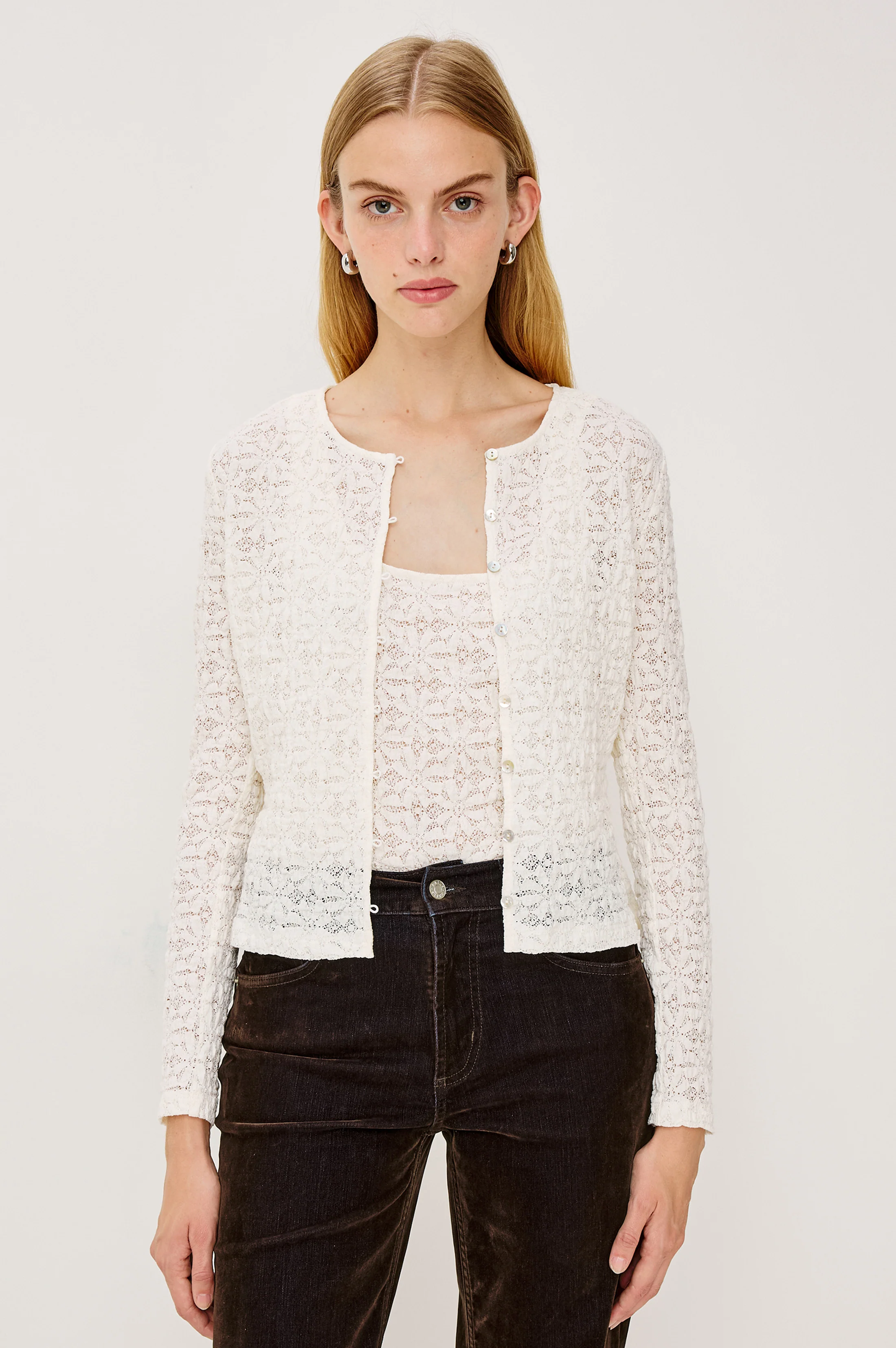 CYRAH TOP - IVORY