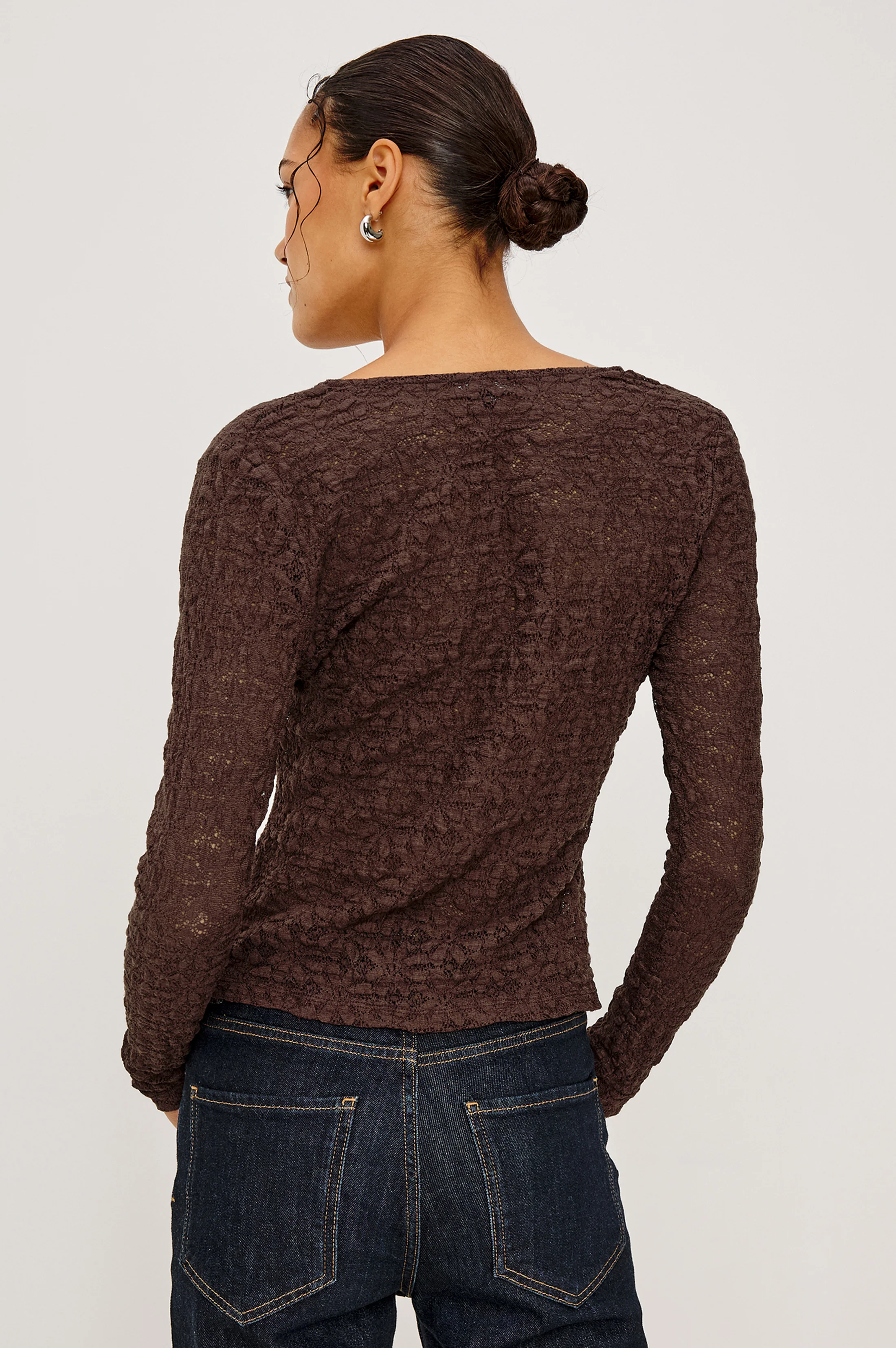 CYRAH TOP - WALNUT - Image 5