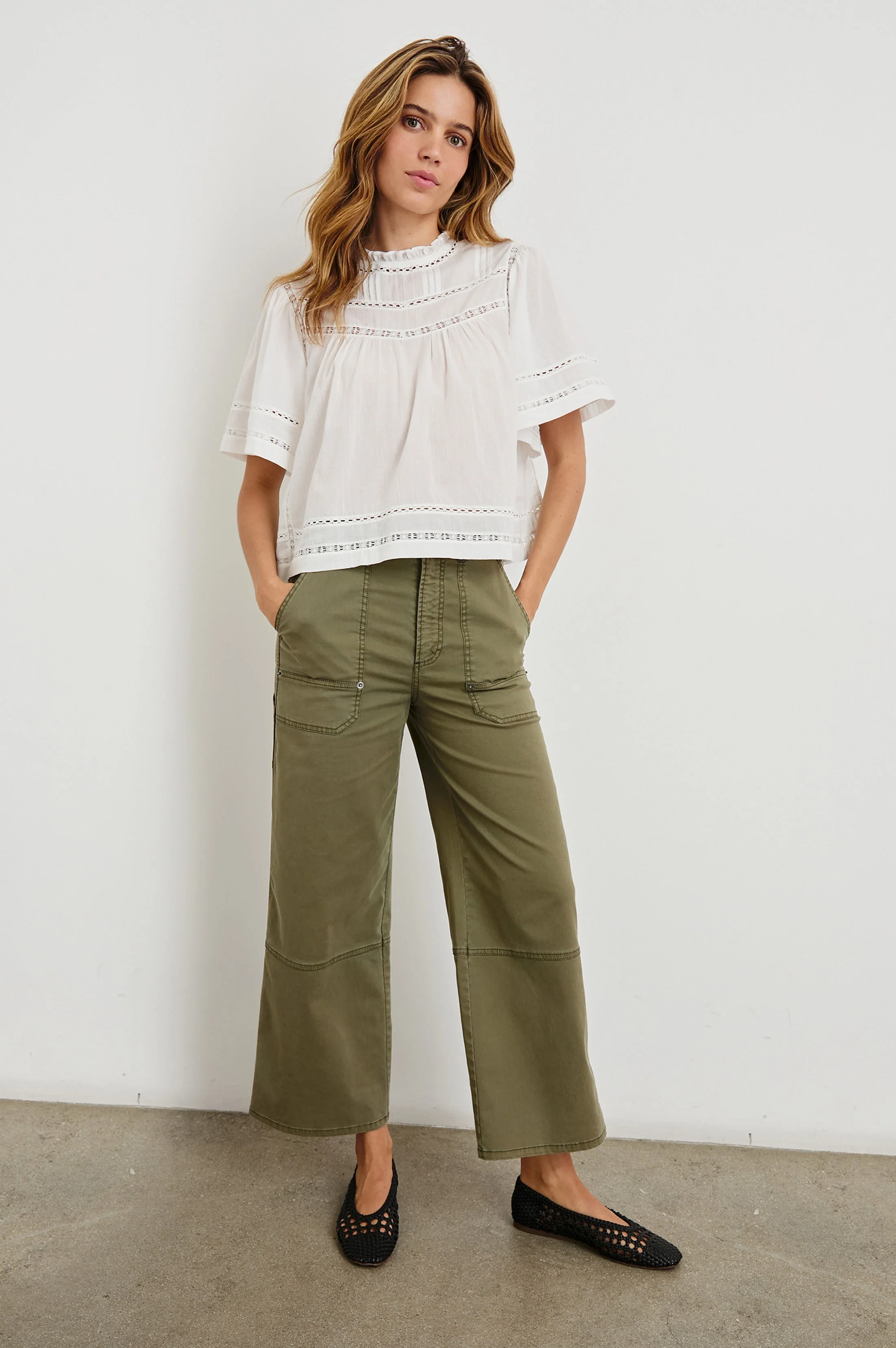 DAISY TOP - WHITE - Image 3