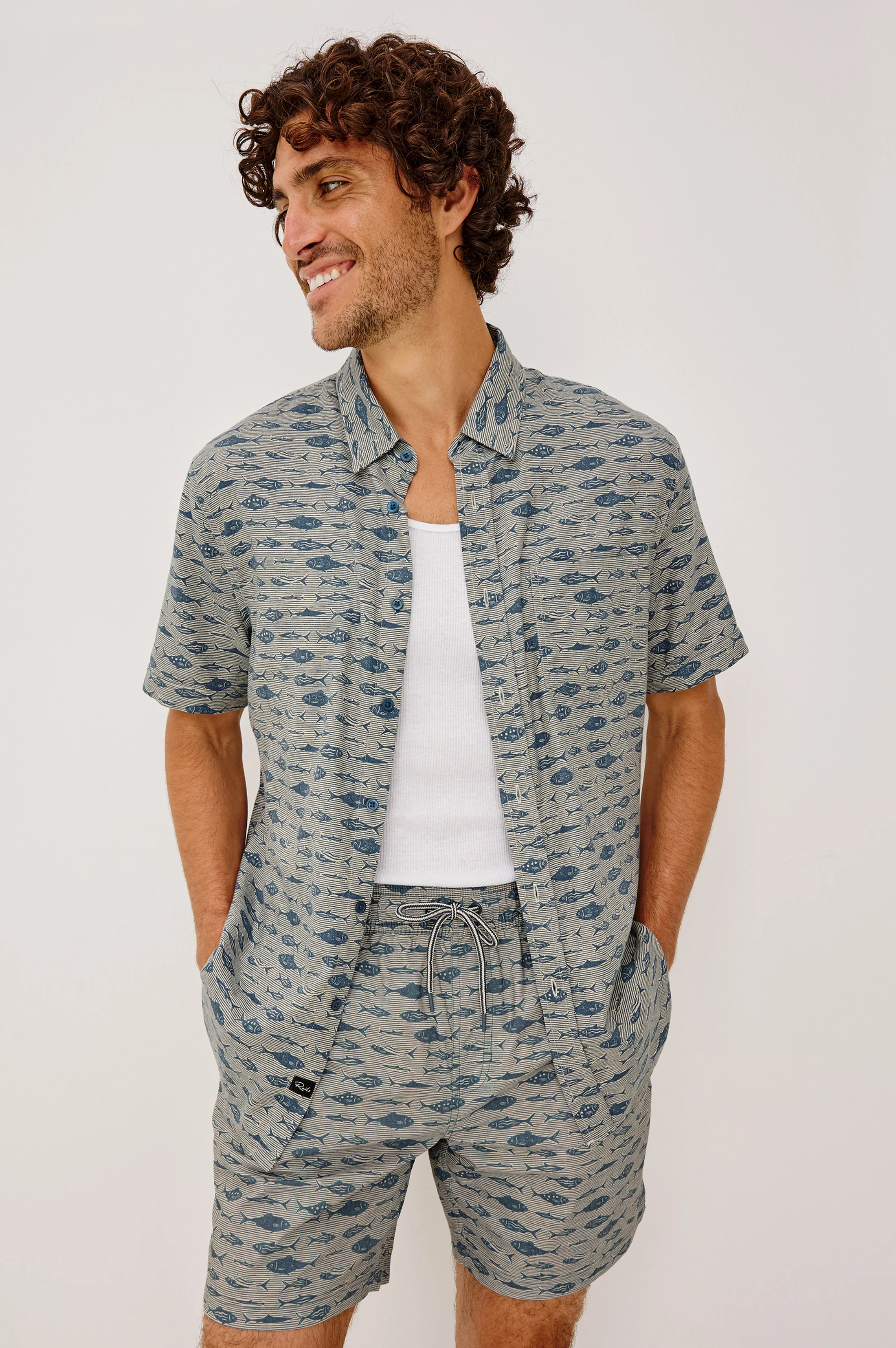 DANE SWIM SHORT - VINTAGE AQUARIUM ETCH - Image 3