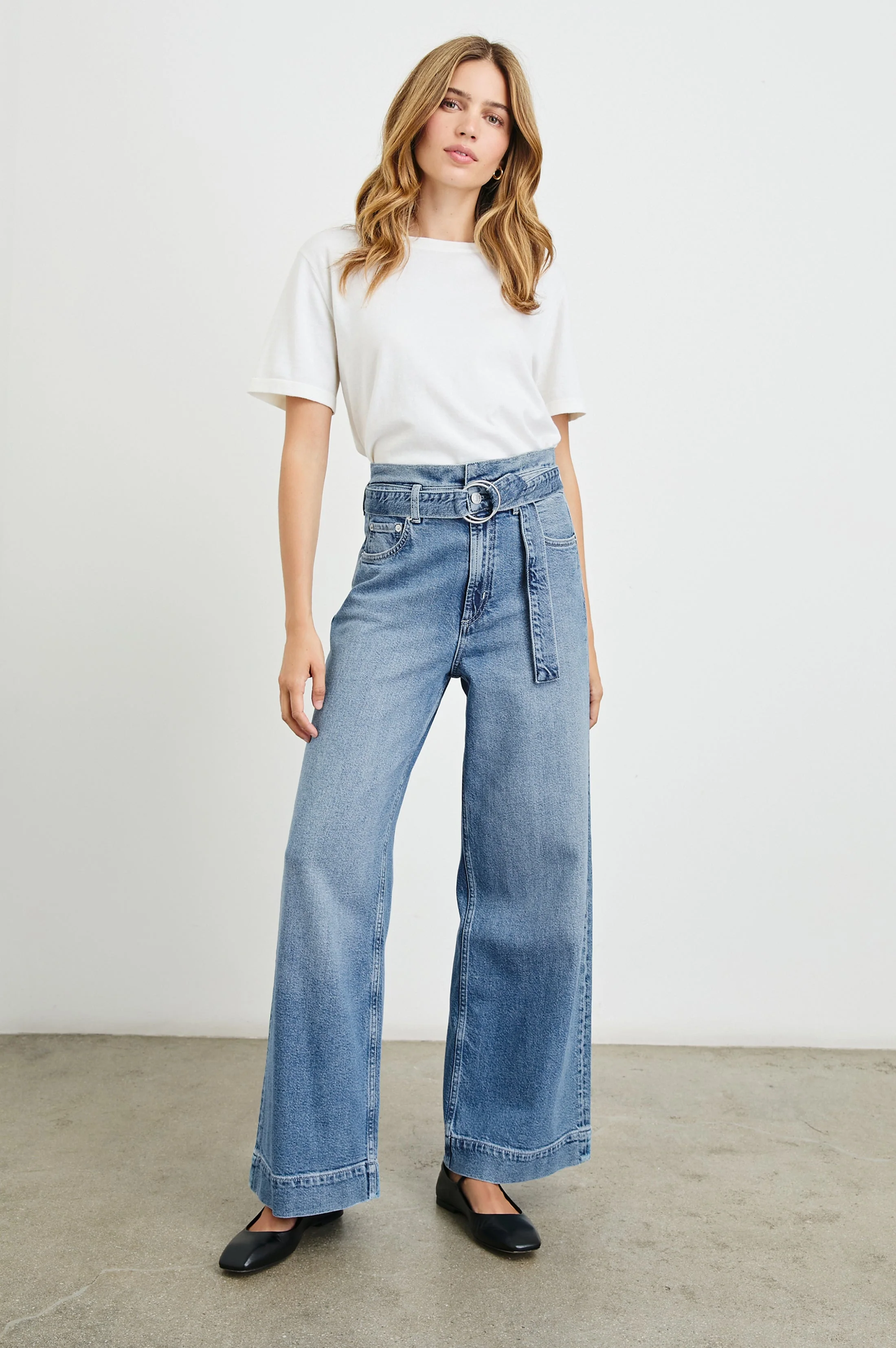 DESCANSO WIDE LEG - CADET BLUE - Image 3