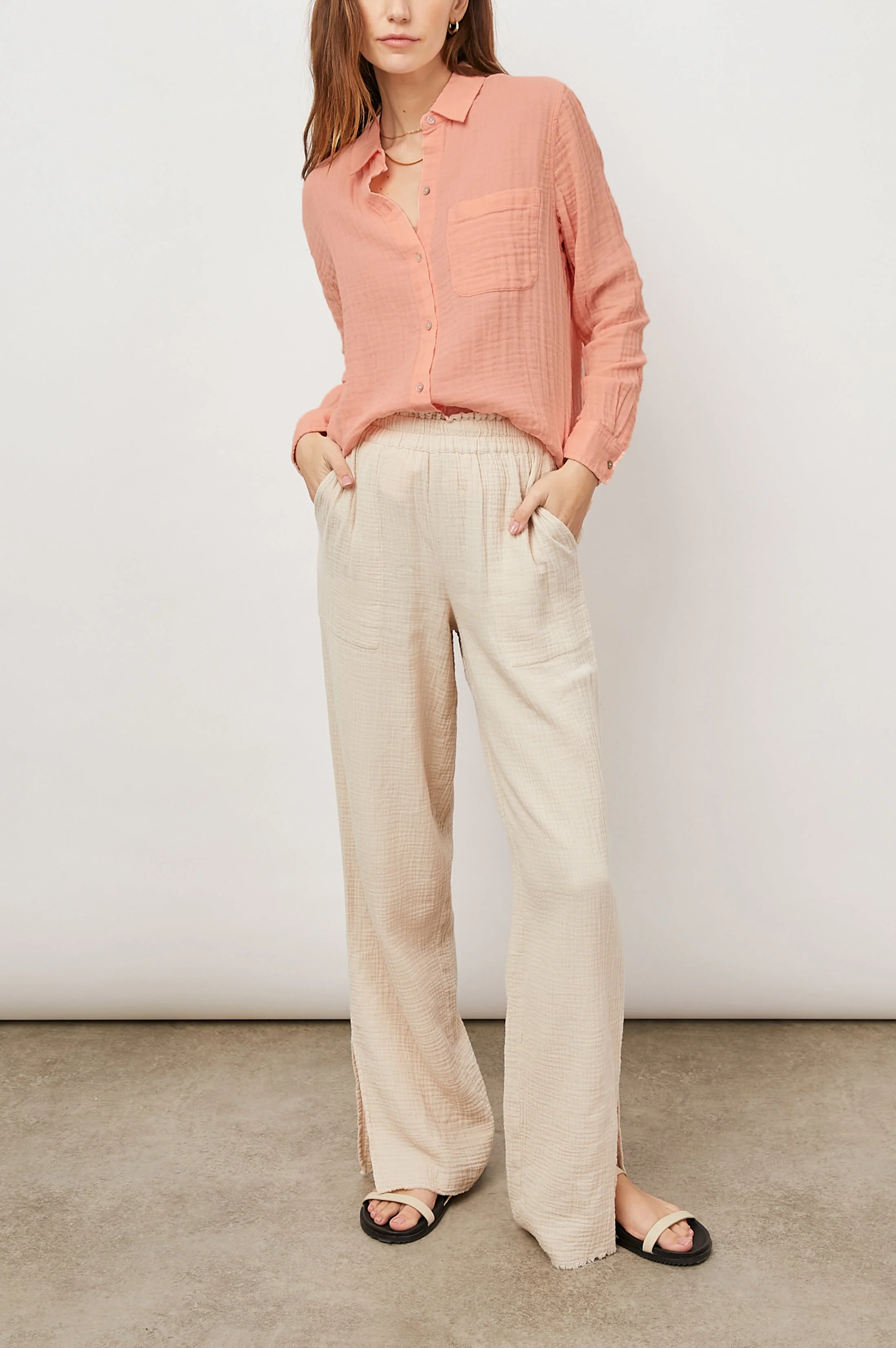 ELLIS SHIRT - FLAMINGO - Image 3